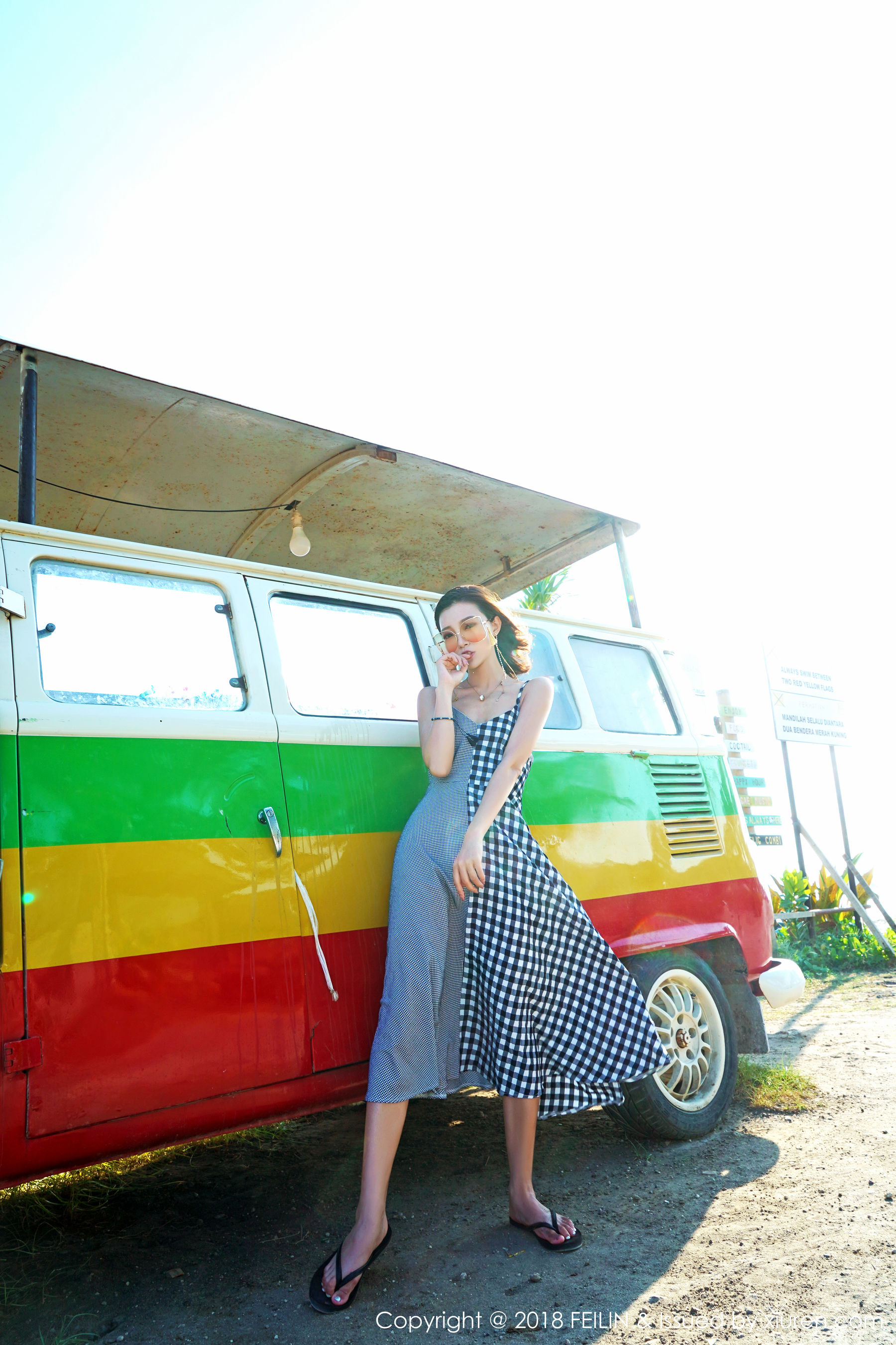 冯木木LRIS《海边清新系列》 [嗲囡囡FEILIN] VOL.142_第5张