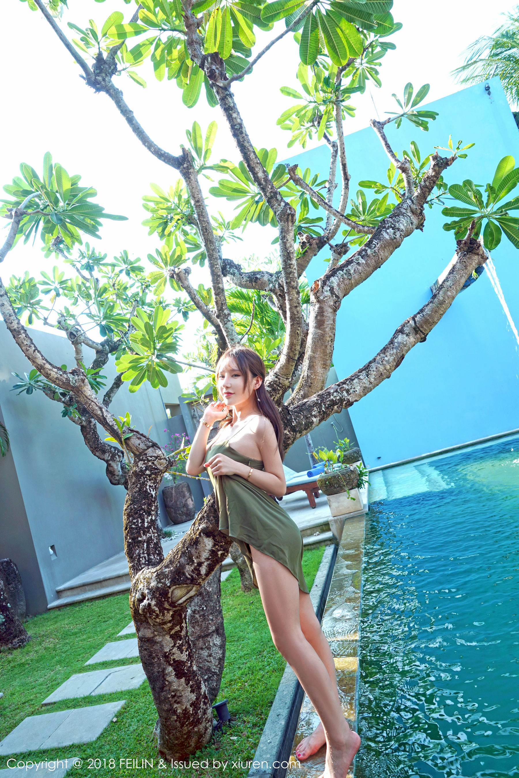 美女主播@周于希《海边清新系列》 [嗲囡囡FEILIN] VOL.144_第5张