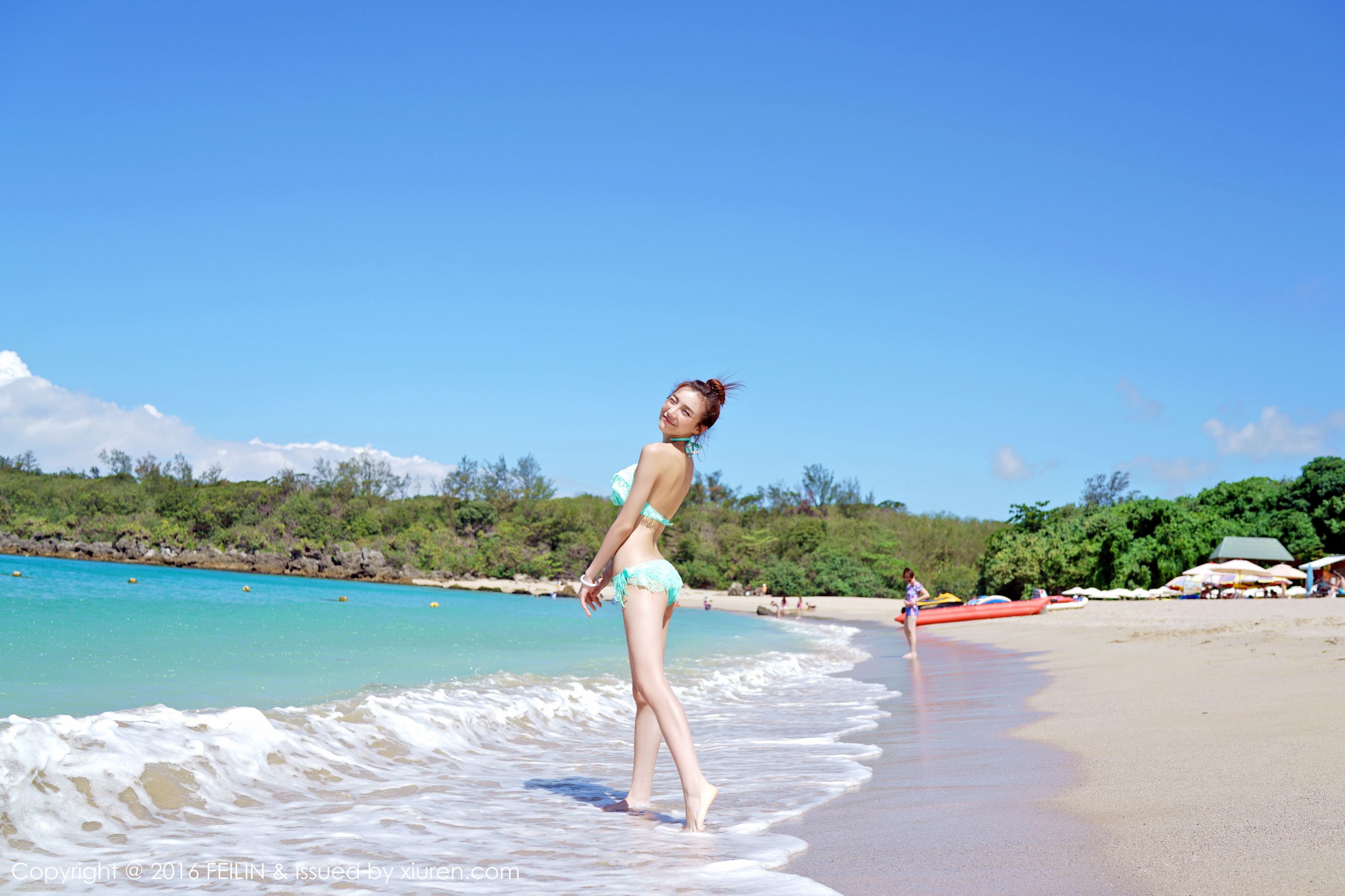 上海妹子@Hana妹《首套写真》 [嗲囡囡FEILIN] Vol.044_第2张