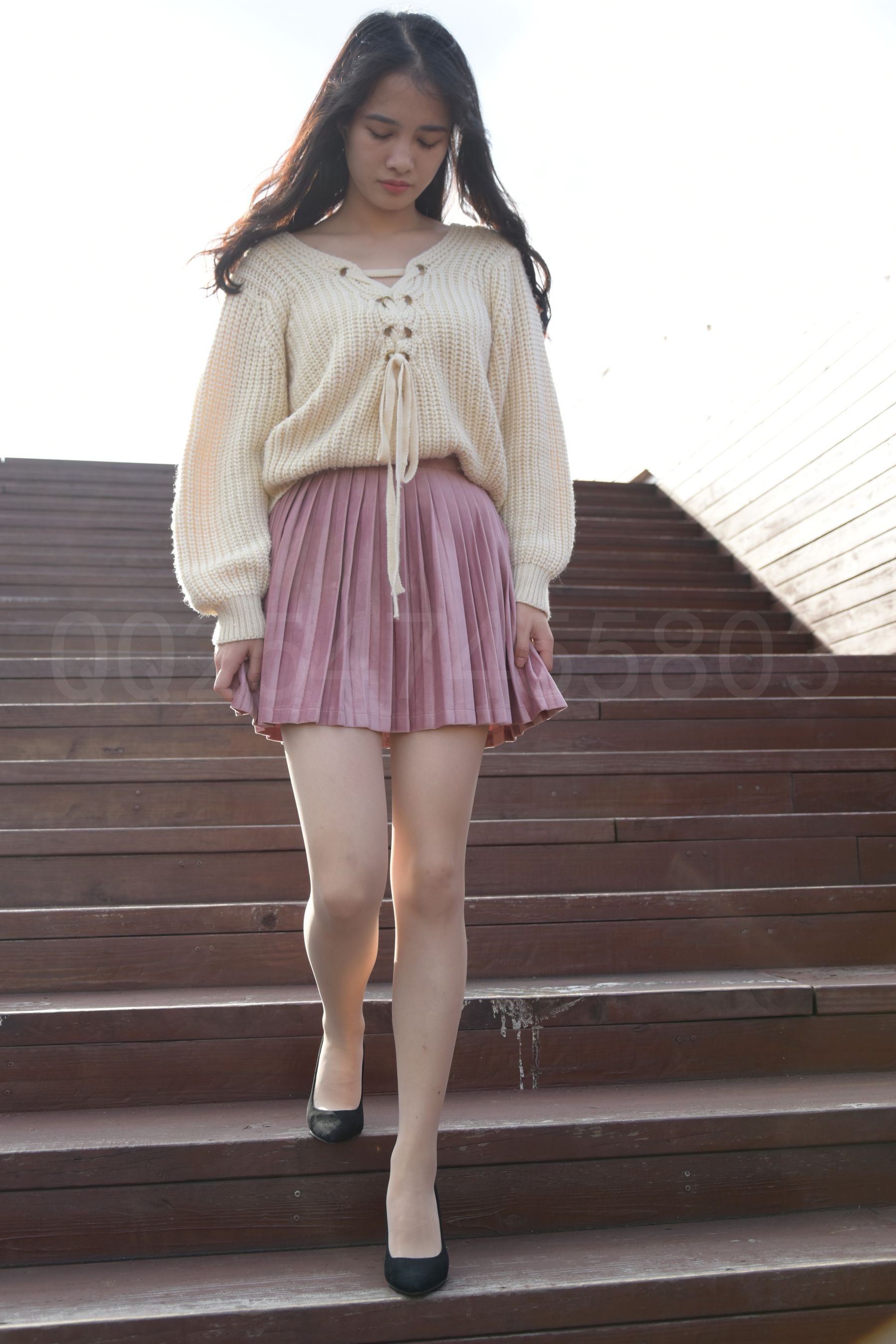 [大生模拍] No.045 嘉嘉 超薄肉丝_第3张