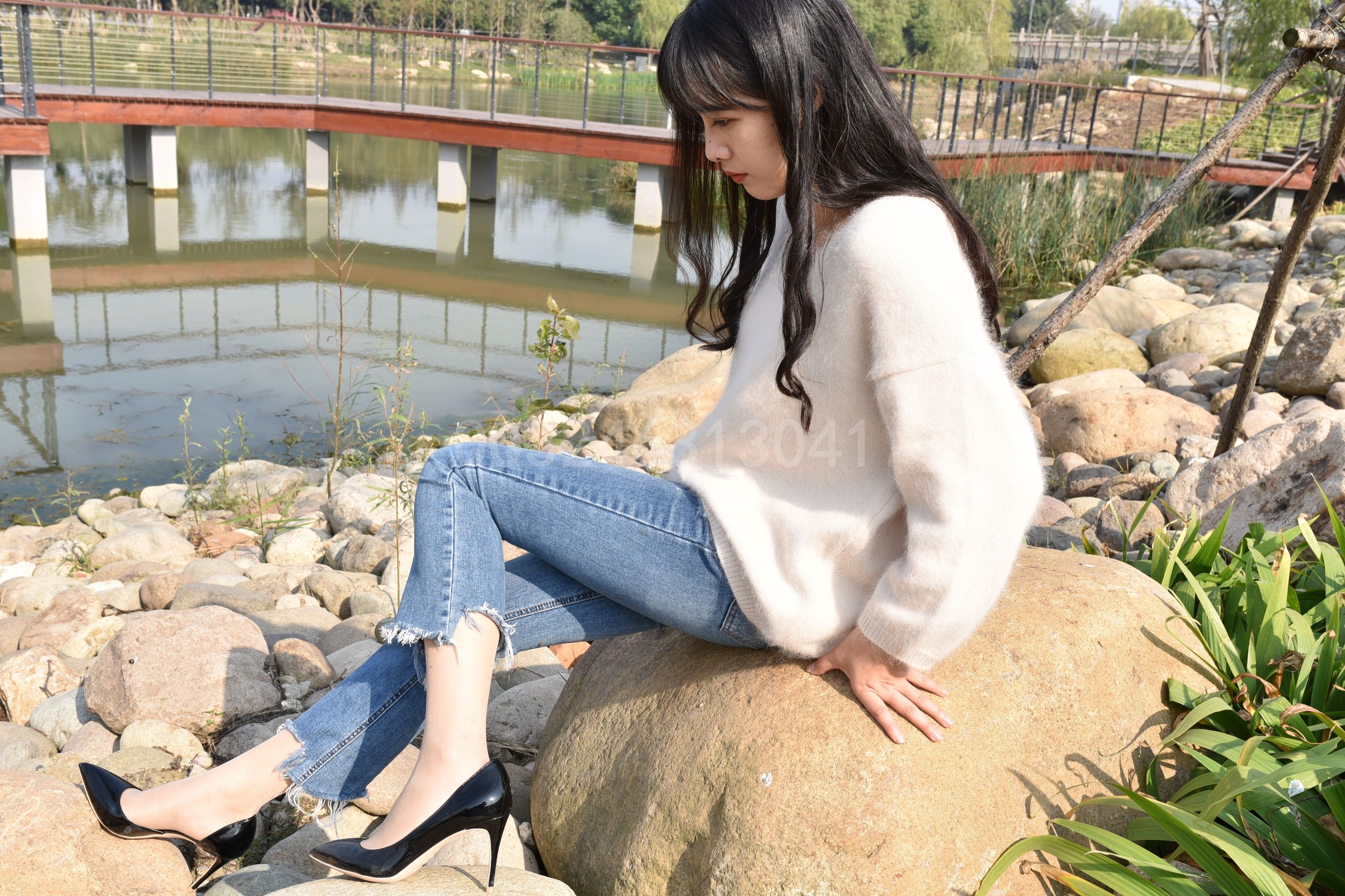 [大生模拍] No.046 嘉嘉 裤内有丝_第4张