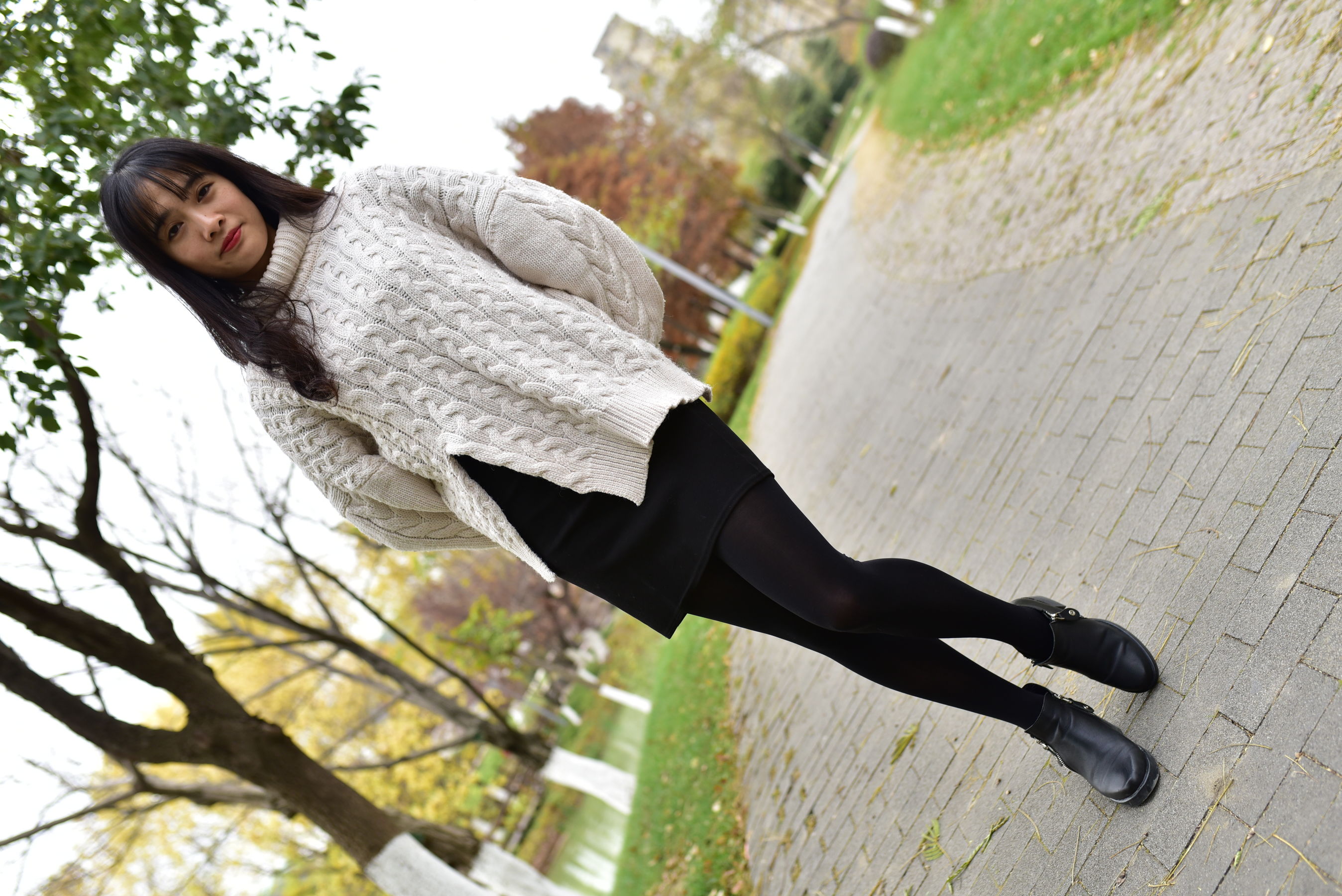 [大生模拍] No.049 嘉嘉 答应你们的厚黑丝_第5张