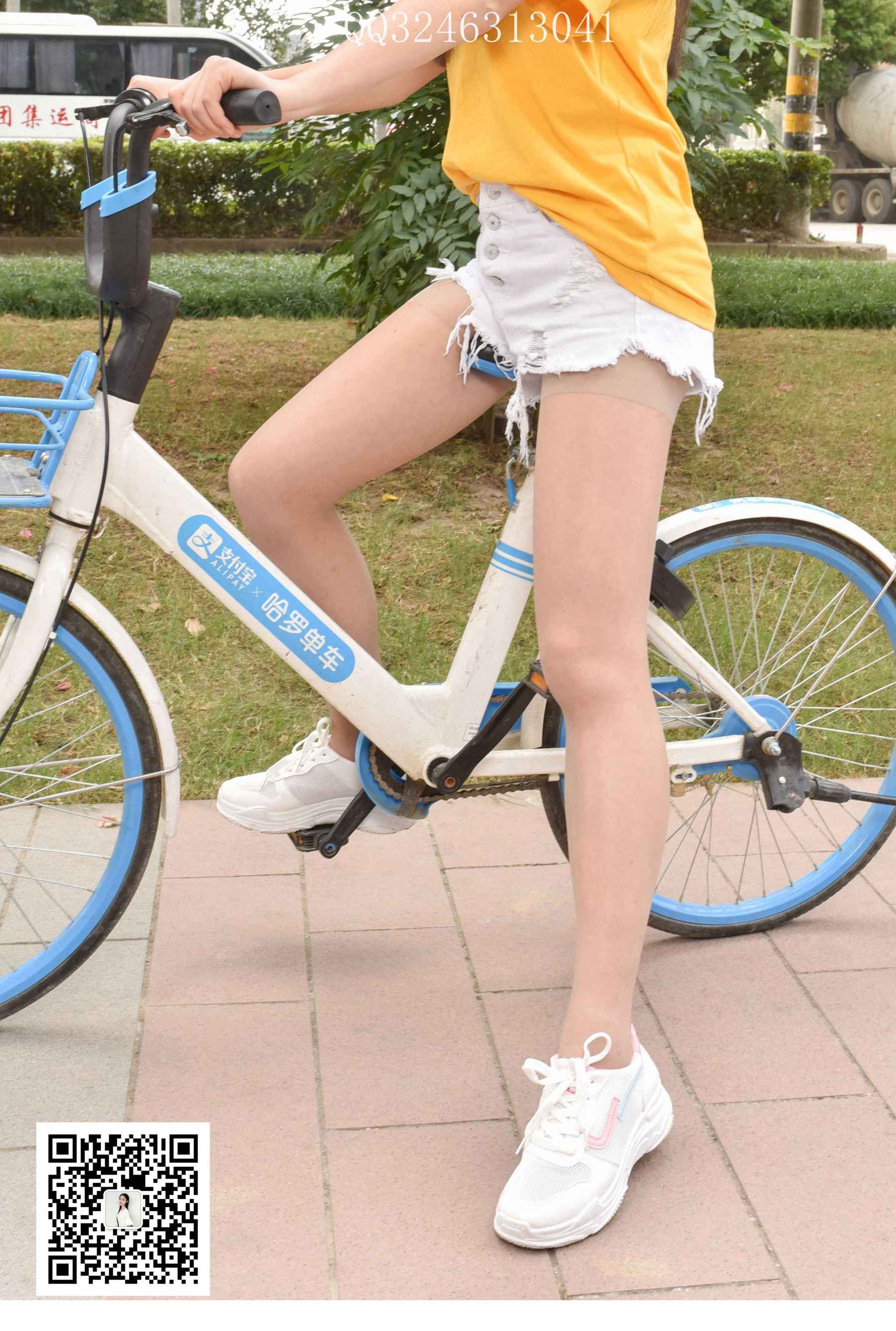 [大生模拍] No.093 匿名 肉丝单车_第2张