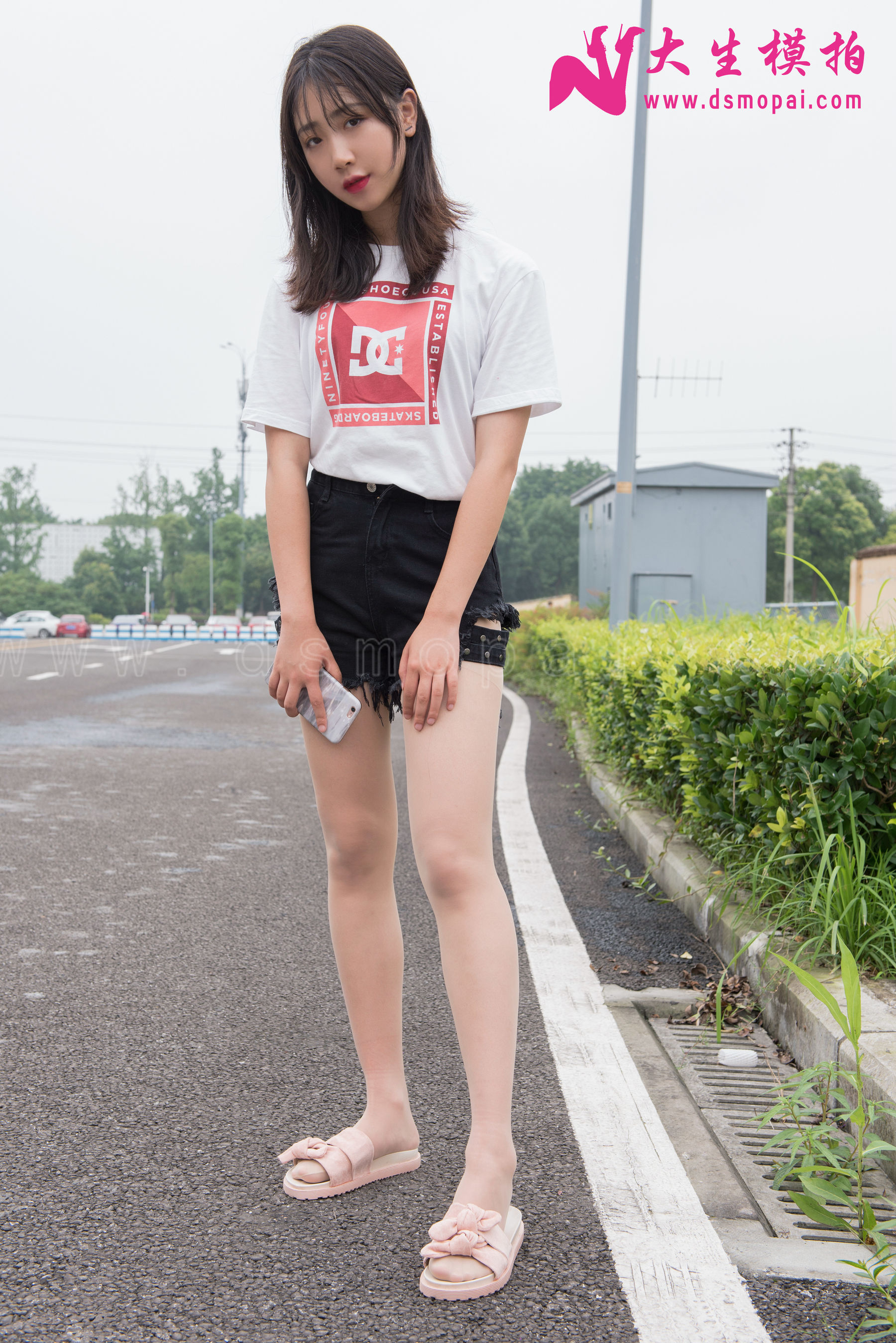 [大生模拍] No.136 珠珠 压马路的肉丝腿_第2张