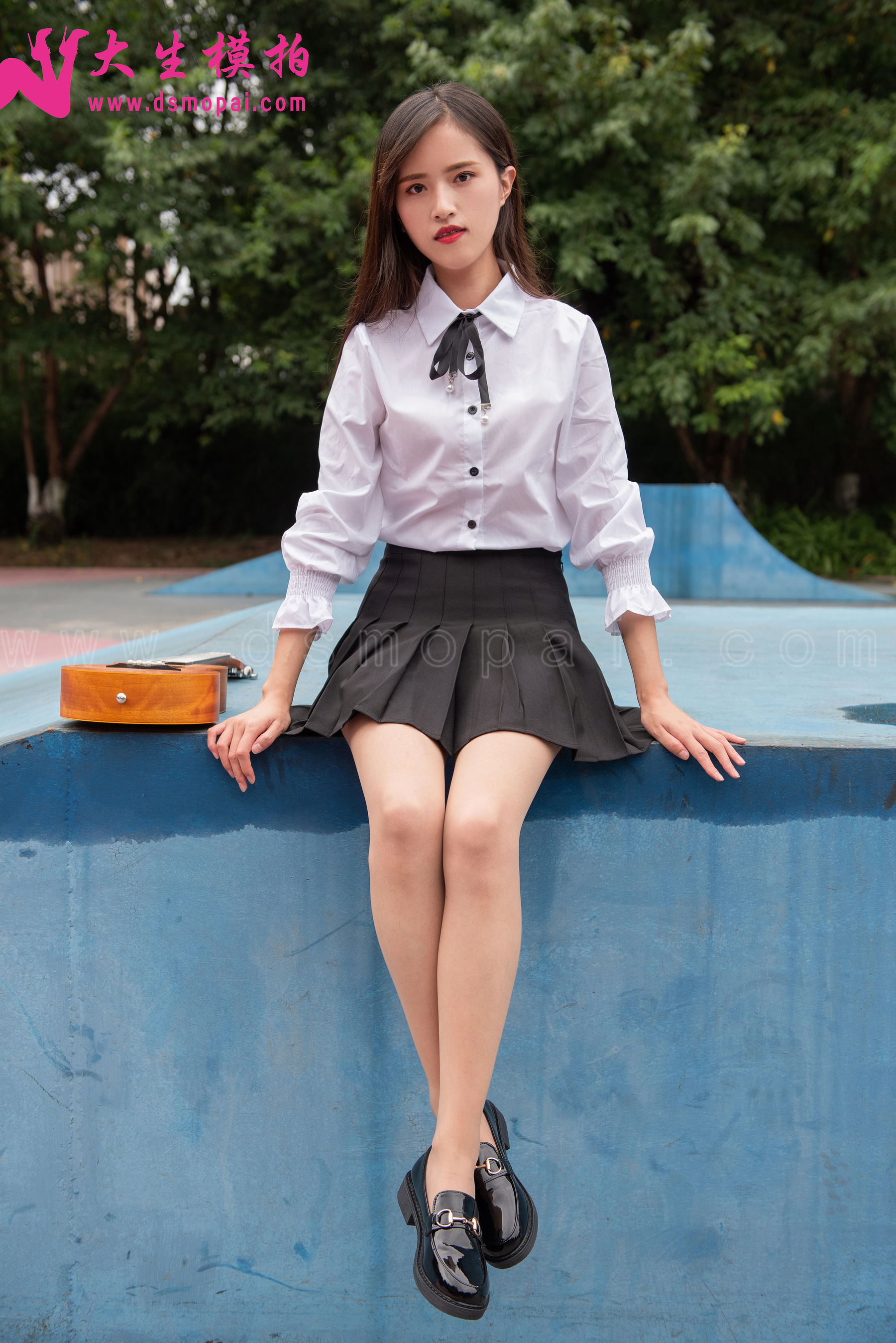 [大生模拍] No.150 师师 尤克里里女孩_第1张