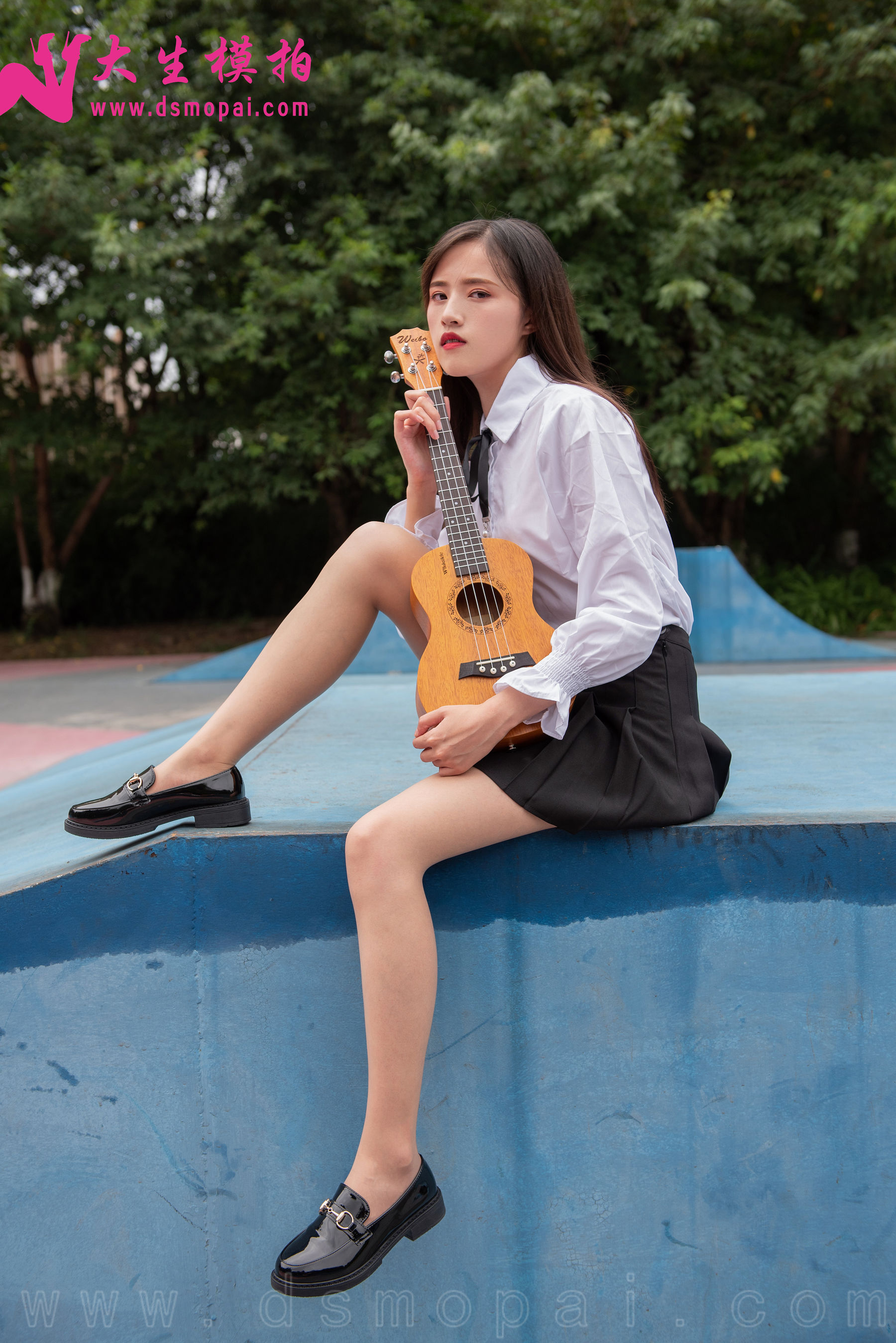 [大生模拍] No.150 师师 尤克里里女孩_第3张