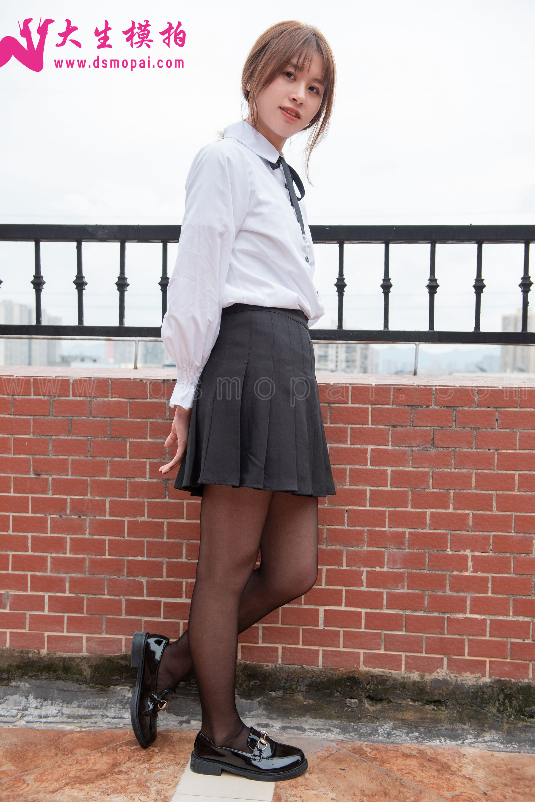 [大生模拍] No.152 小颖 学院黑丝_第5张