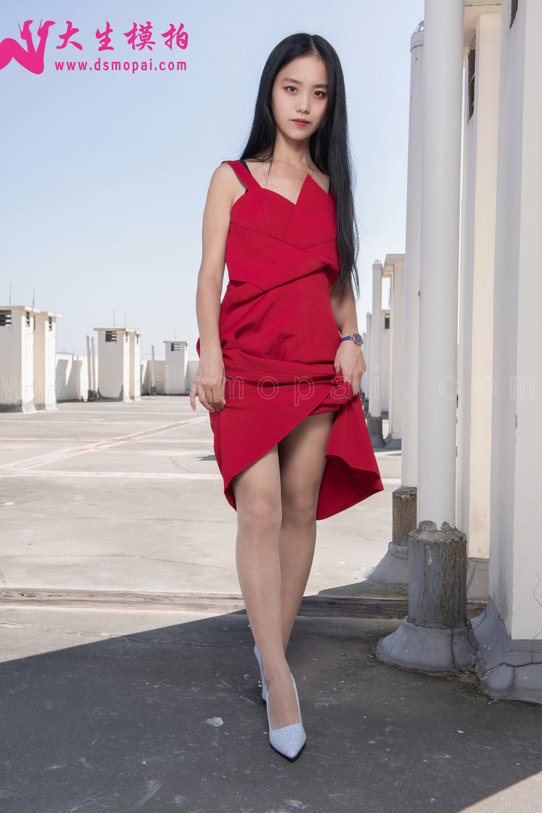 [大生模拍] No.155 小尹 红衣少女_第5张