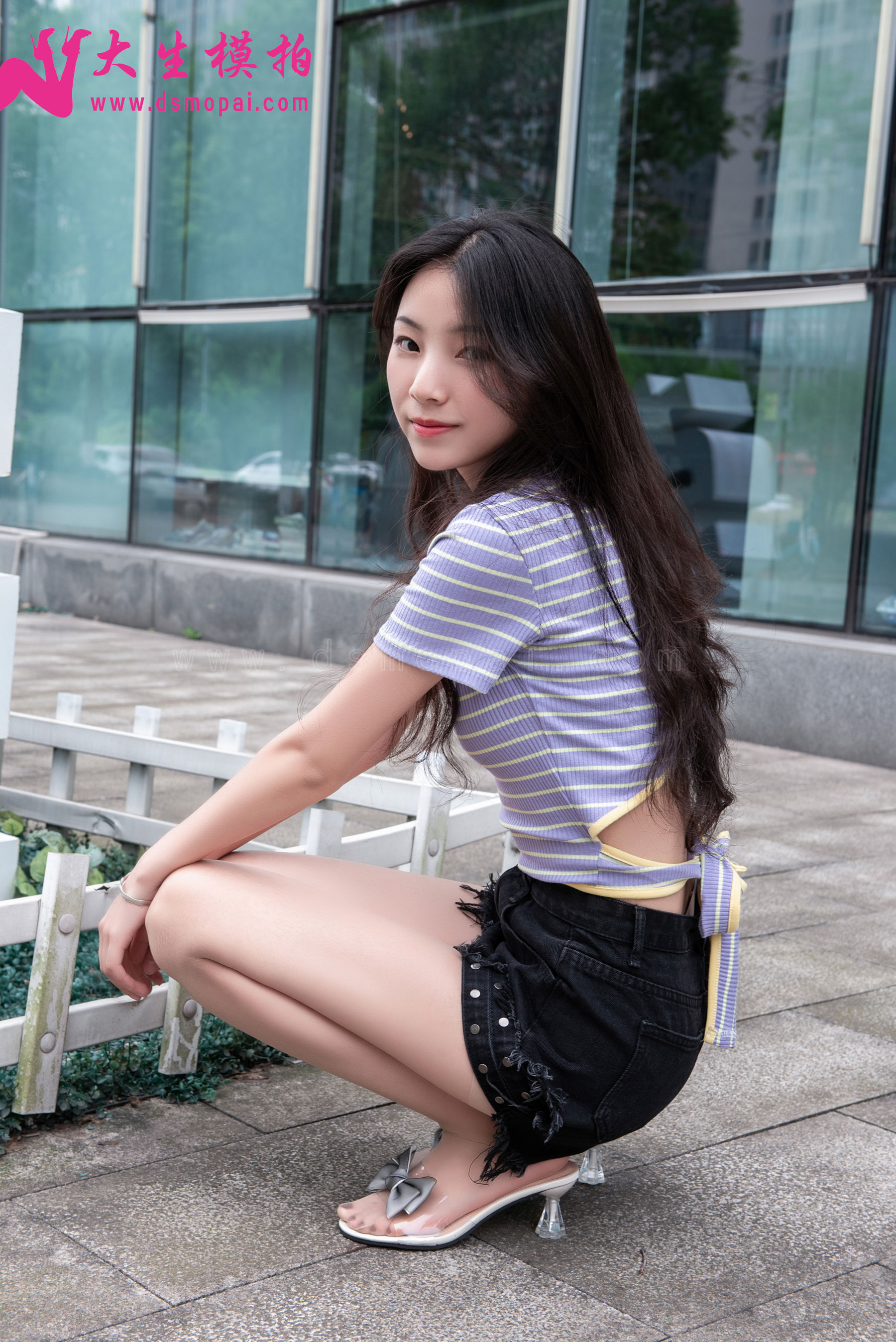 [大生模拍] NO.185 小蕾 可爱高跟鞋_第2张