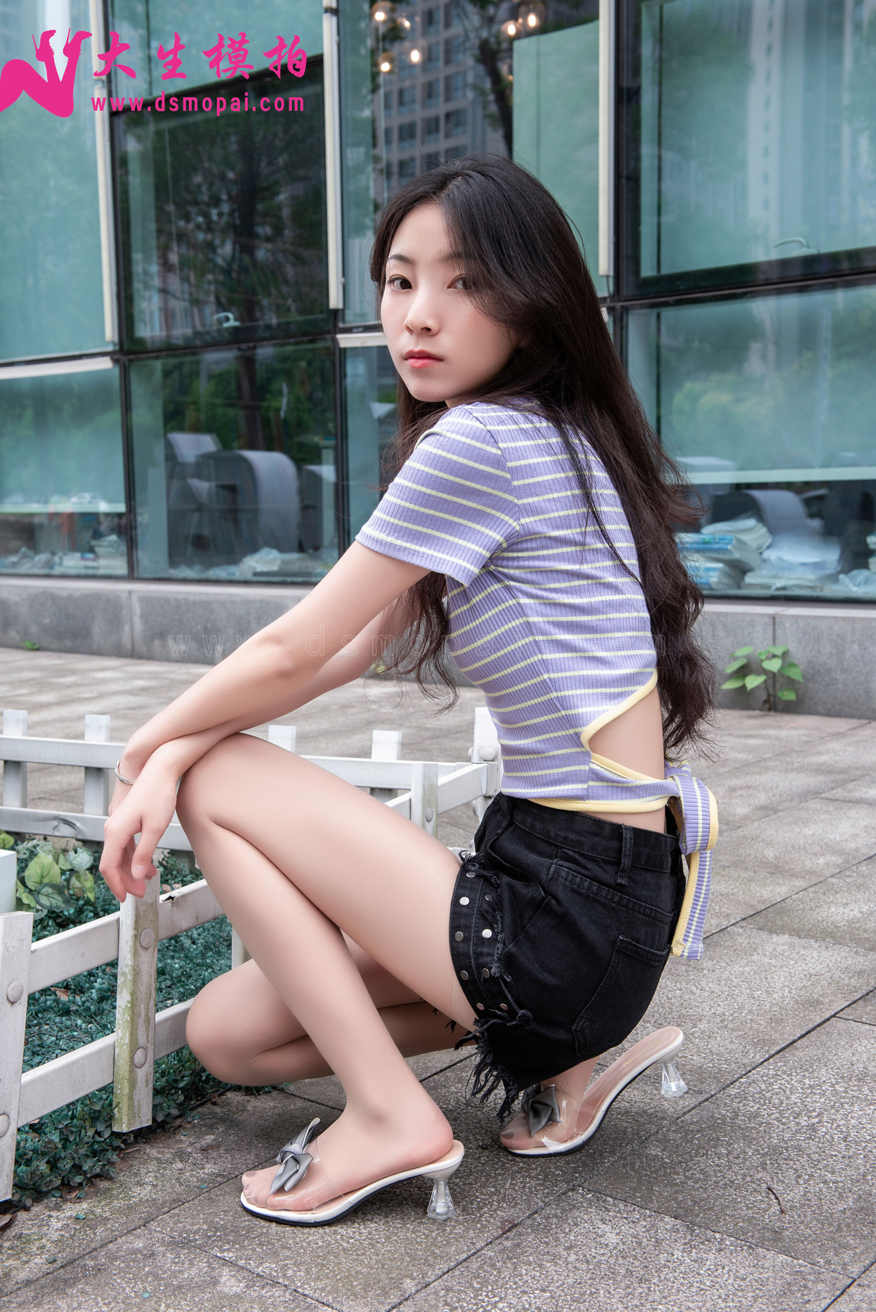 [大生模拍] NO.185 小蕾 可爱高跟鞋_第3张