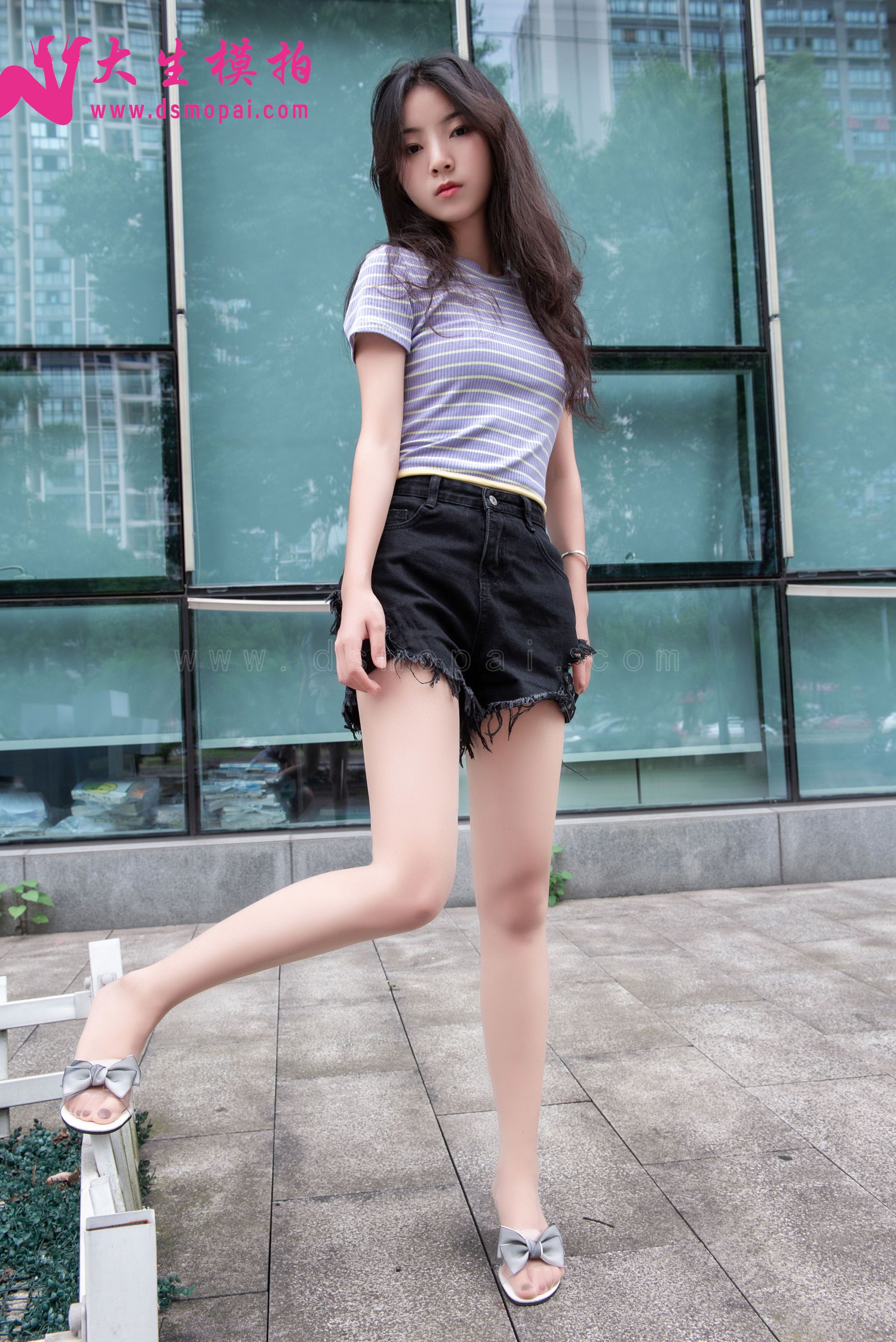 [大生模拍] NO.185 小蕾 可爱高跟鞋_第5张