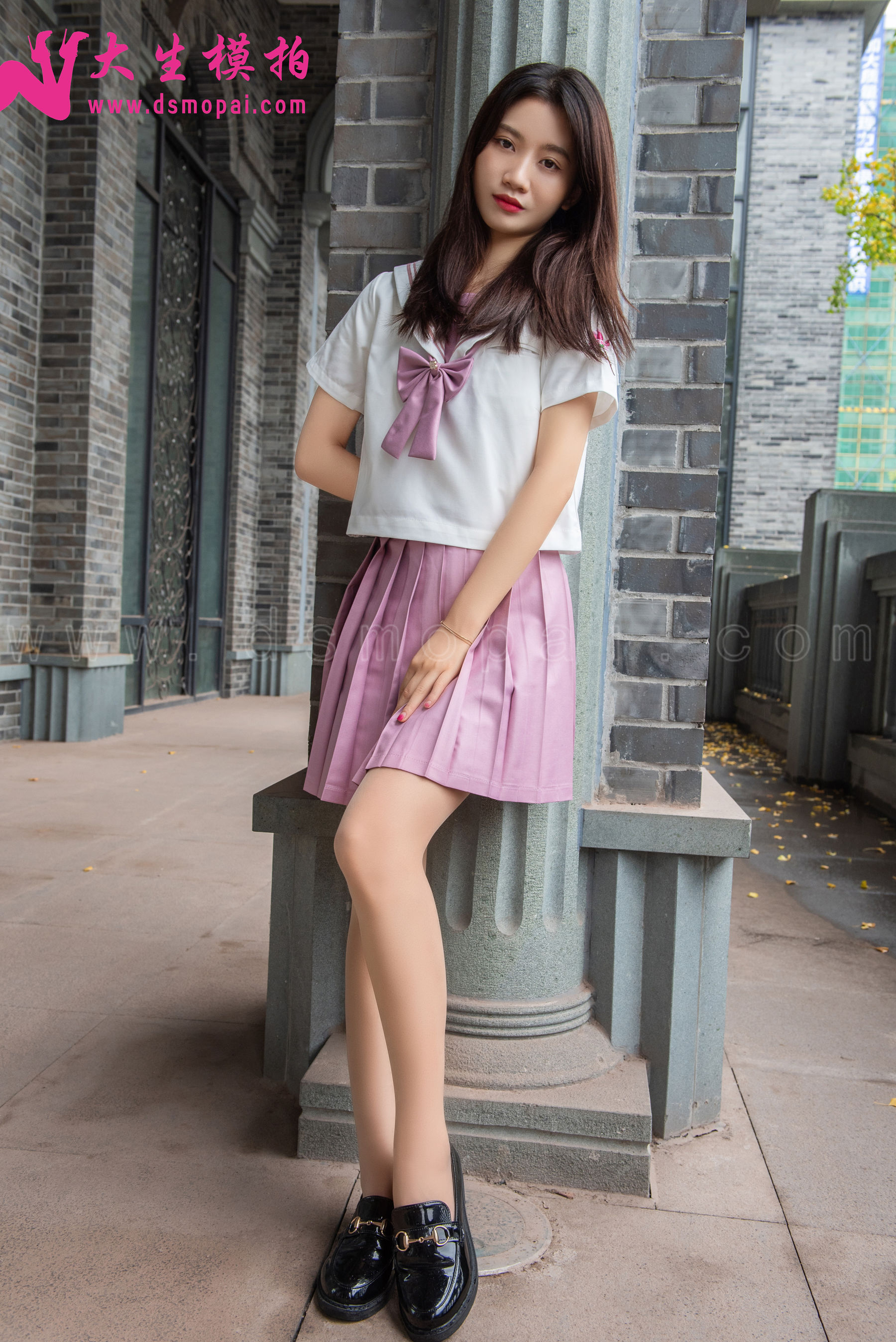 [大生模拍] NO.199 贝贝 粉嫩JK_第1张