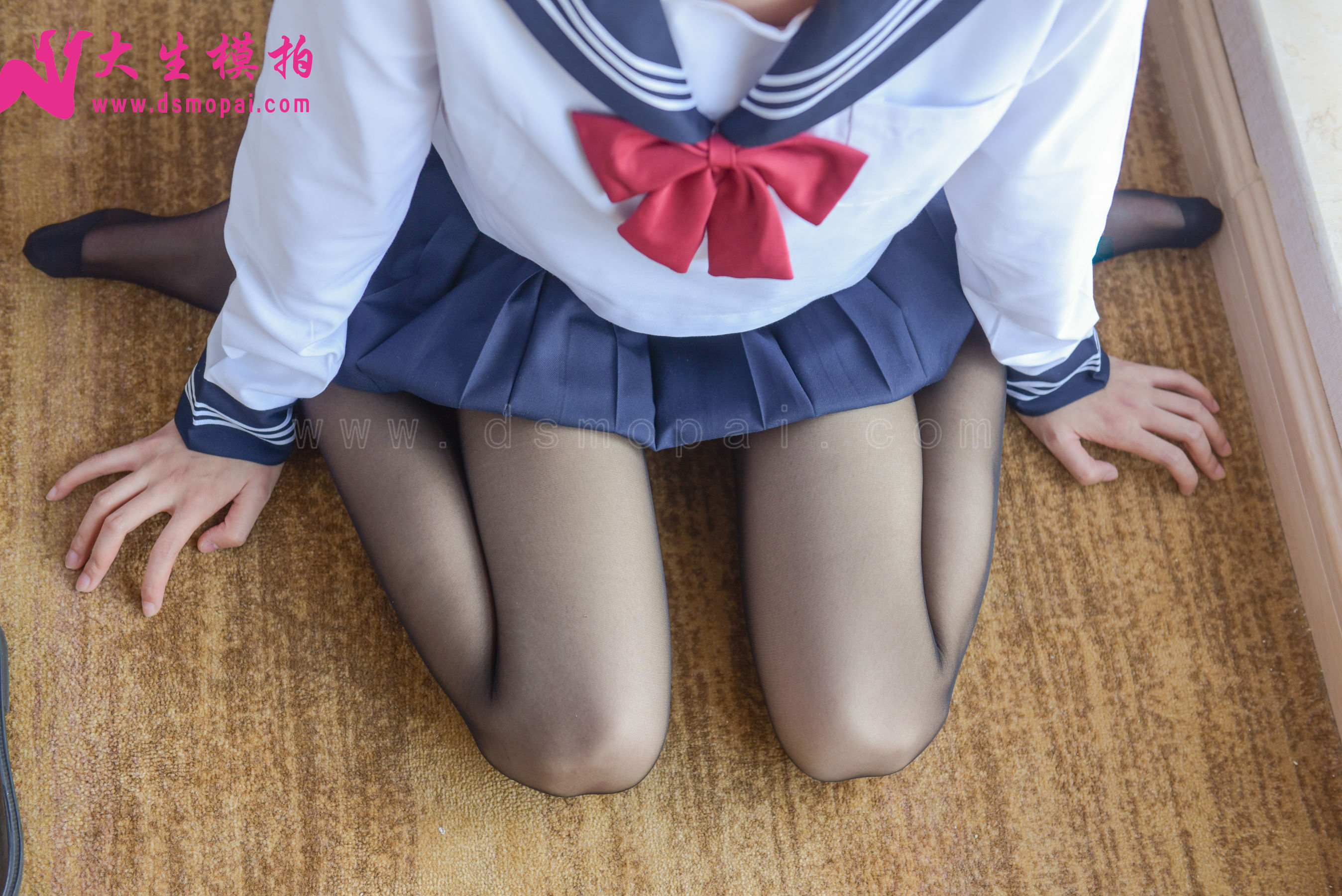 [大生模拍] NO.207 意涵 JK黑丝_第5张