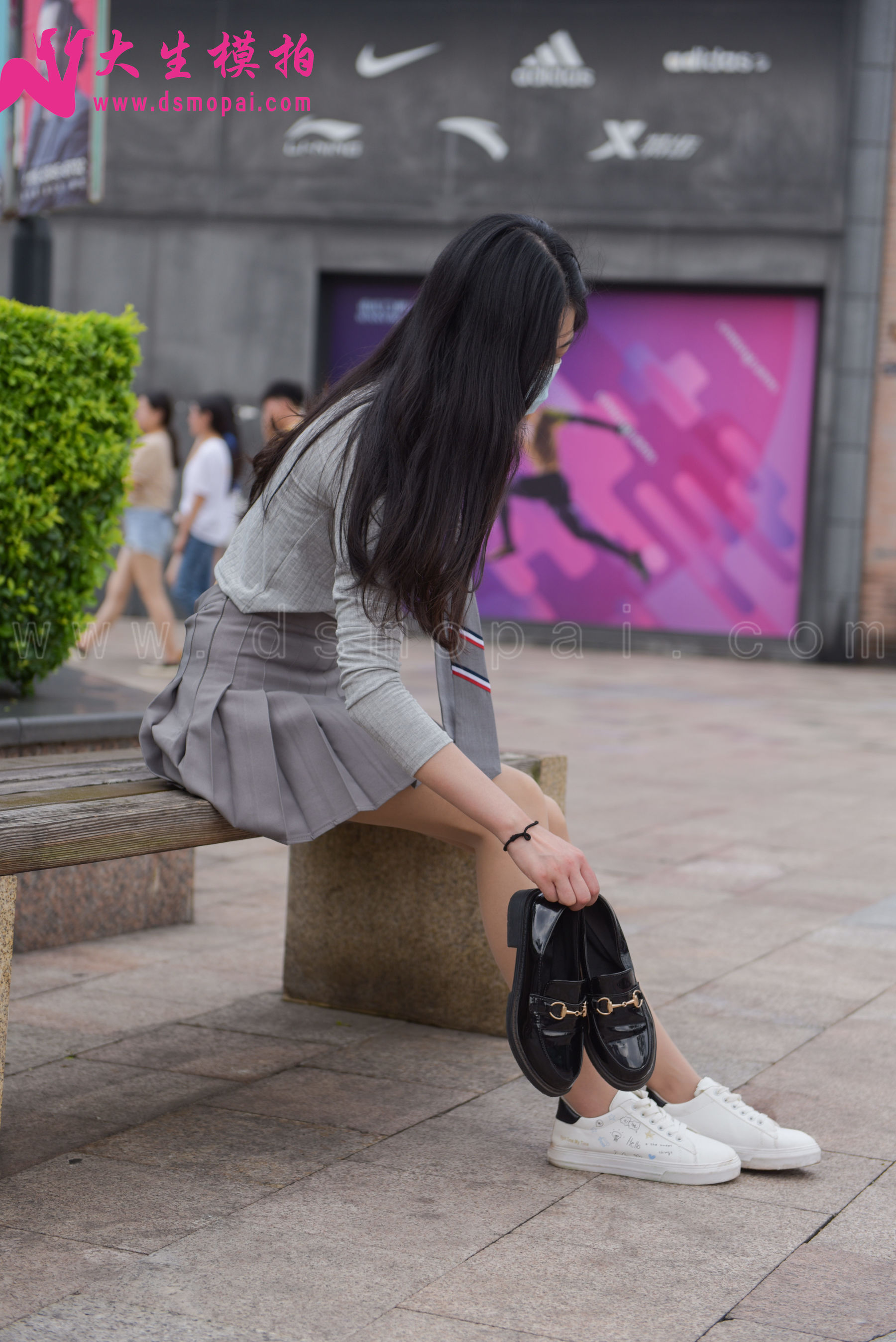 [大生模拍] 特辑 换上工作装的兼职学妹_第3张