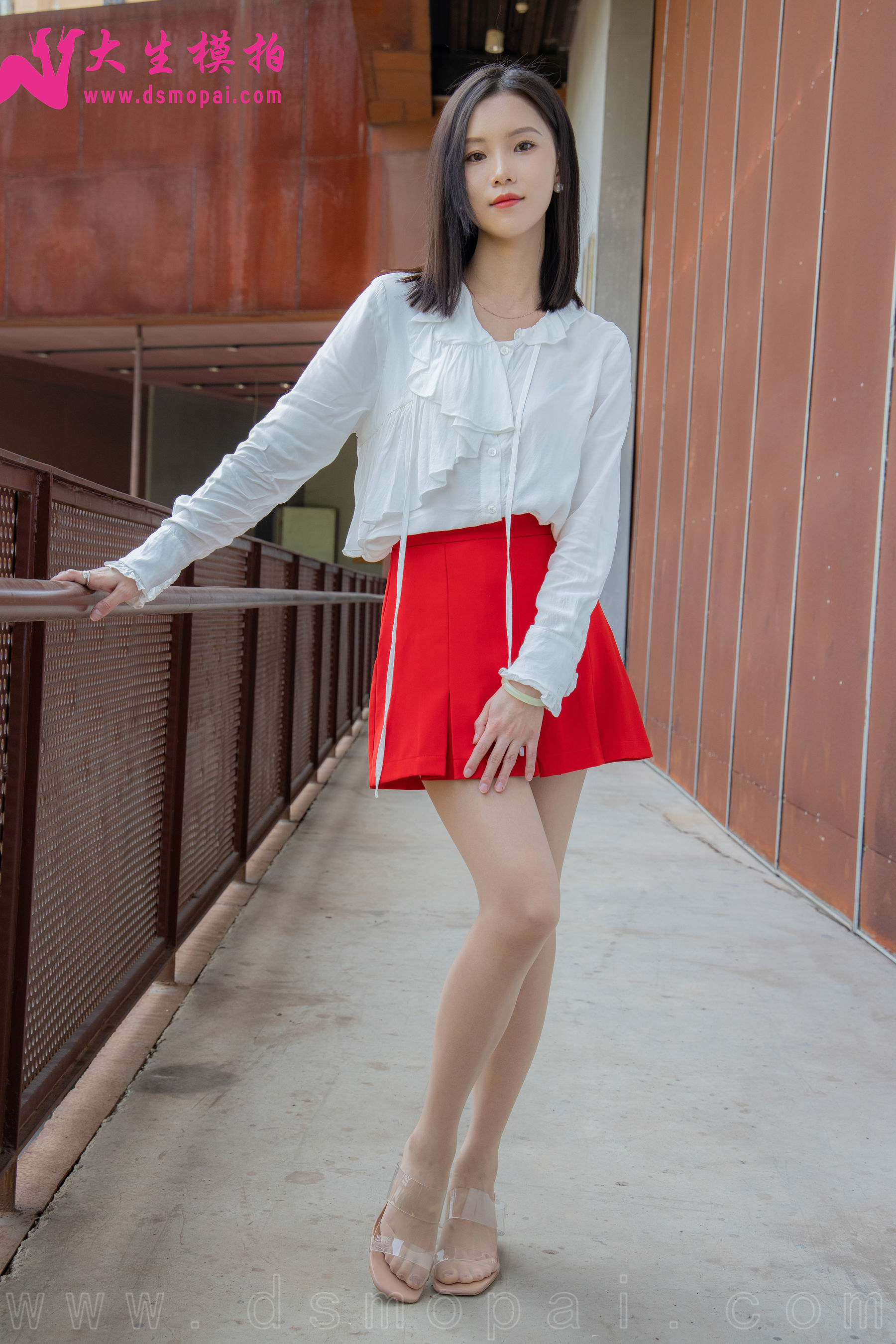 [大生模拍] No.274 小婵 红色风情_第1张