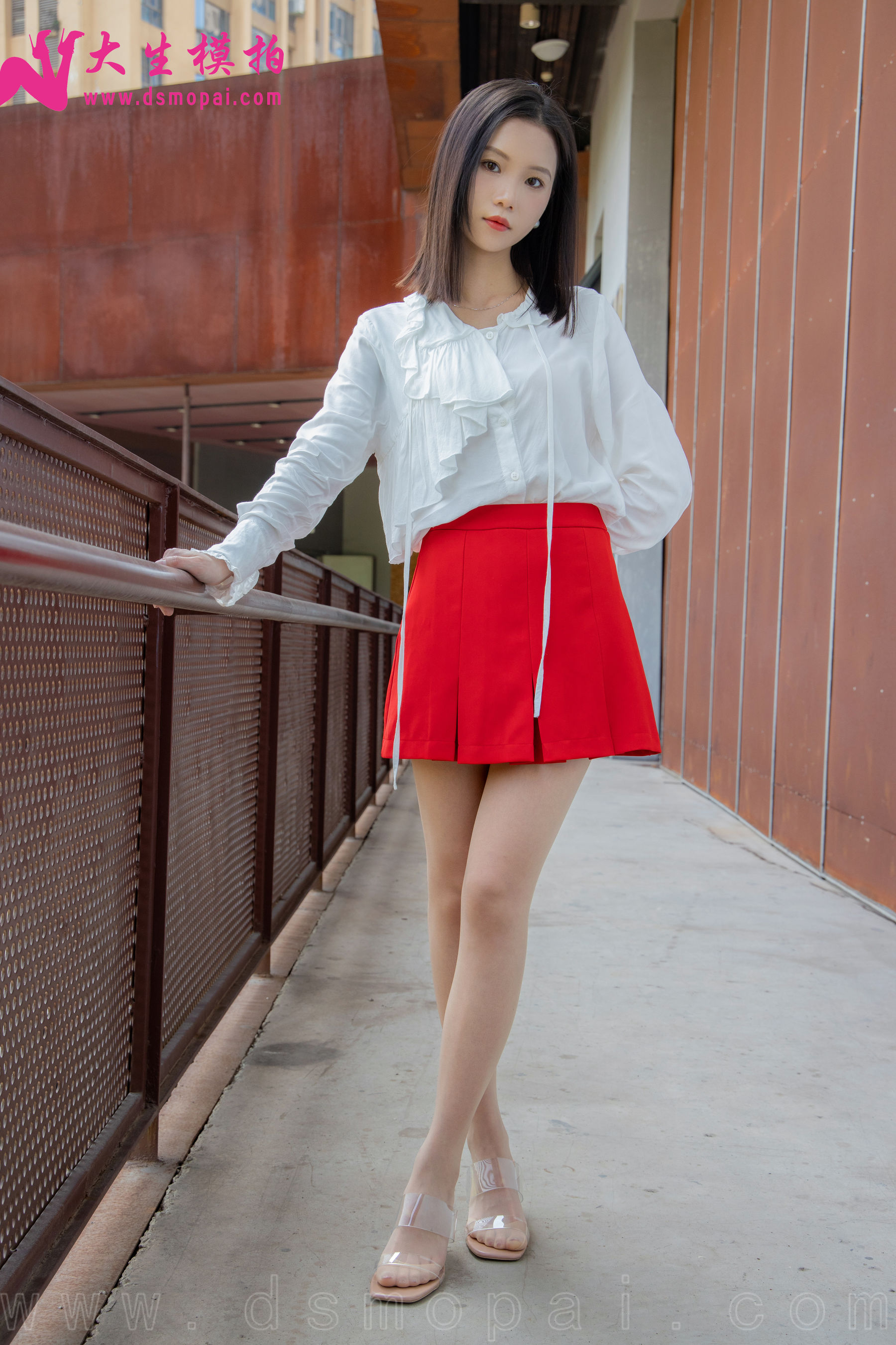 [大生模拍] No.274 小婵 红色风情_第4张