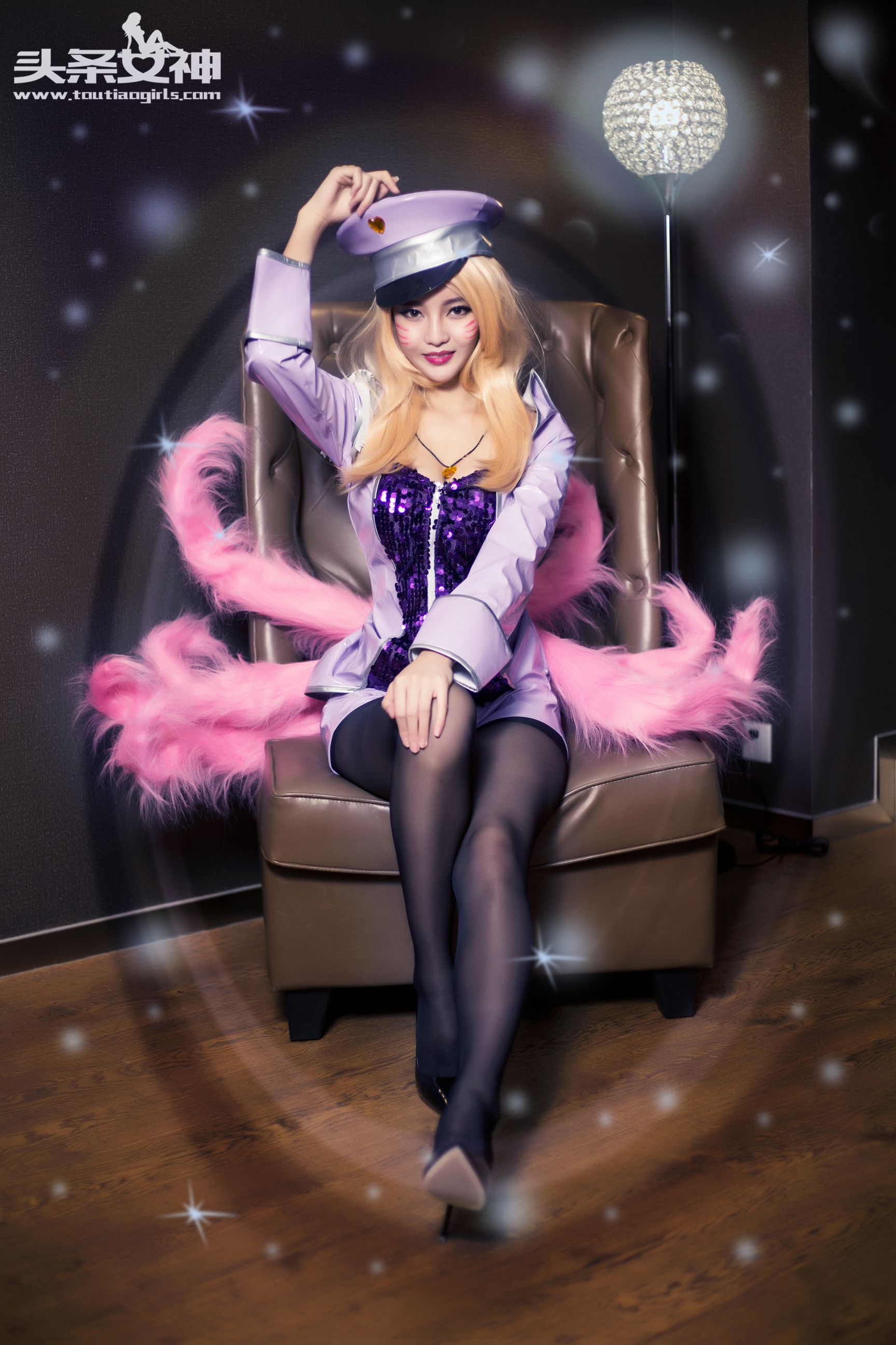 文雪《阿狸九尾雪宝cos》 [头条女神]_第4张