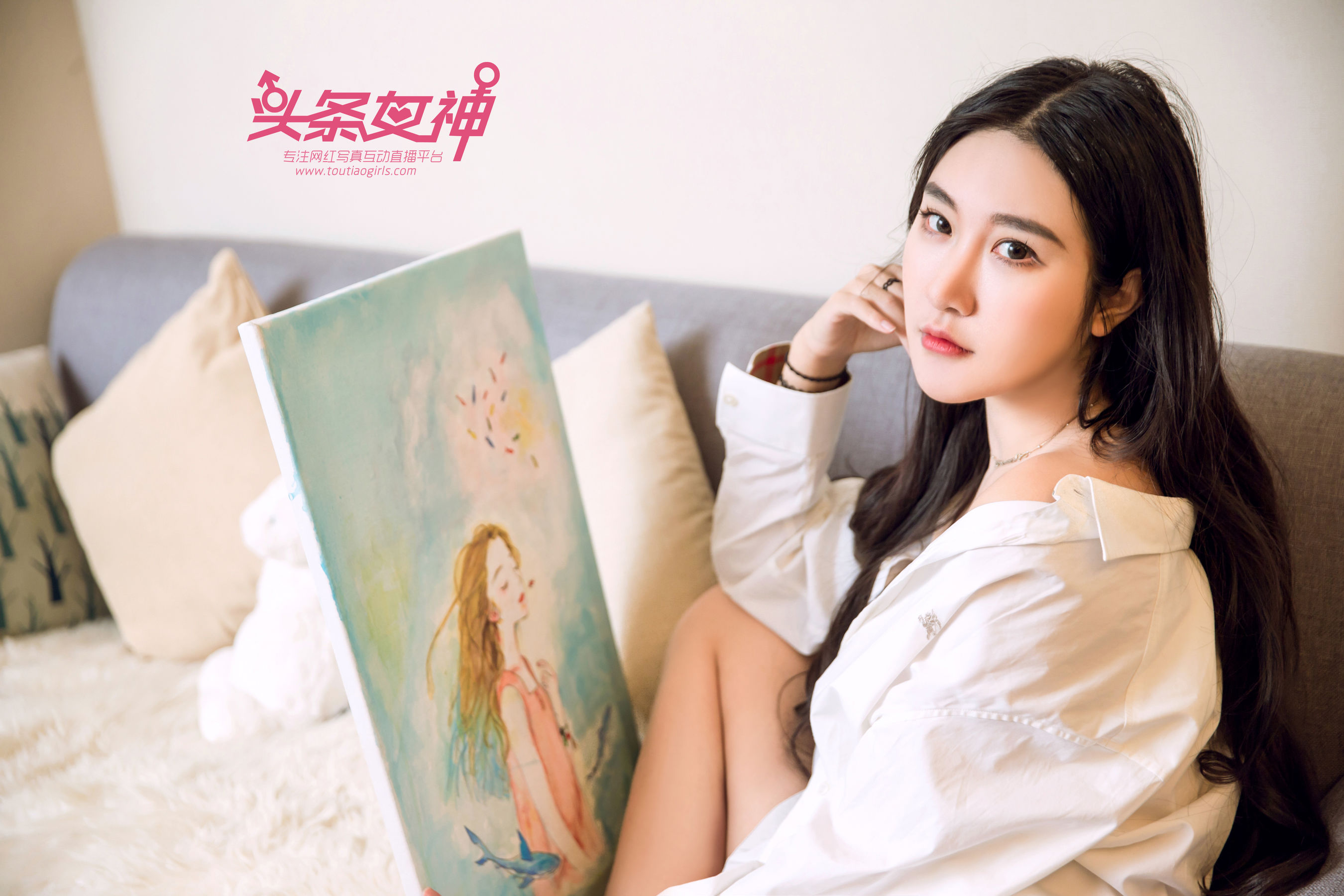 七姑娘/安雨琪《画中少女》 [头条女神Toutiaogirls]_第3张
