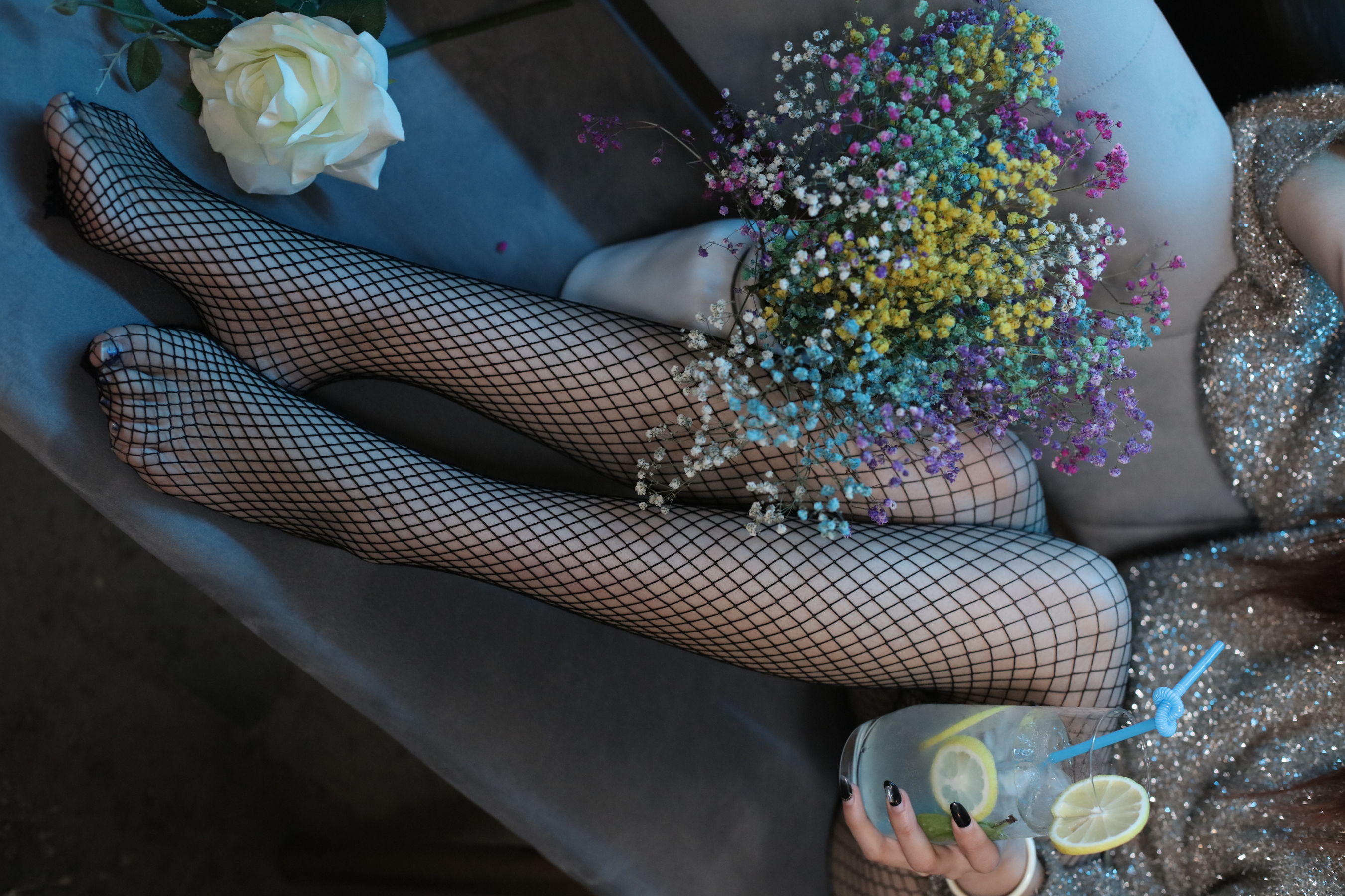 [奈丝] NO.010 喵喵 用“渔网”俘获你_第2张