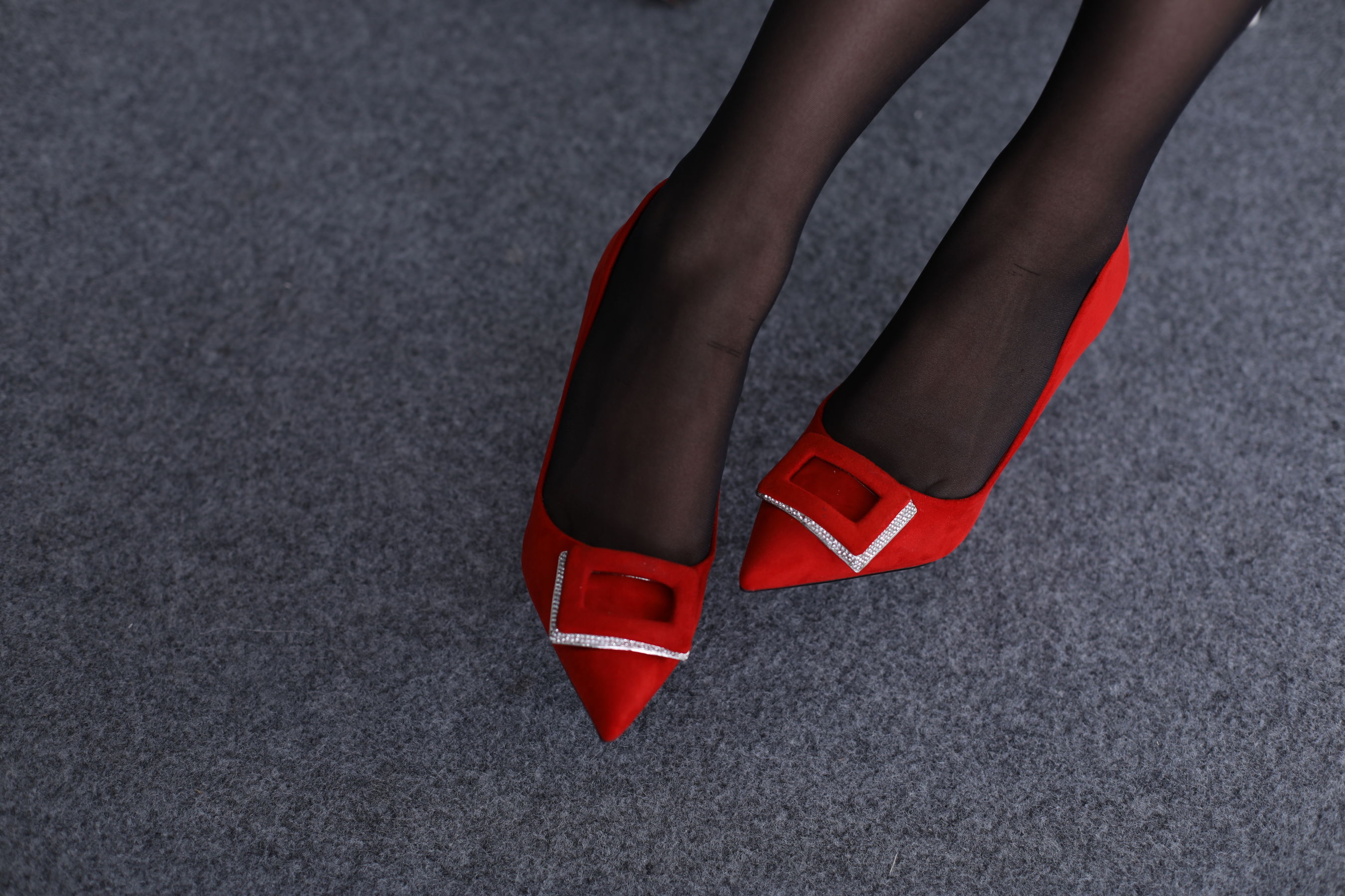 [奈丝] NO.020 高高 浓烈的黑与红_第5张