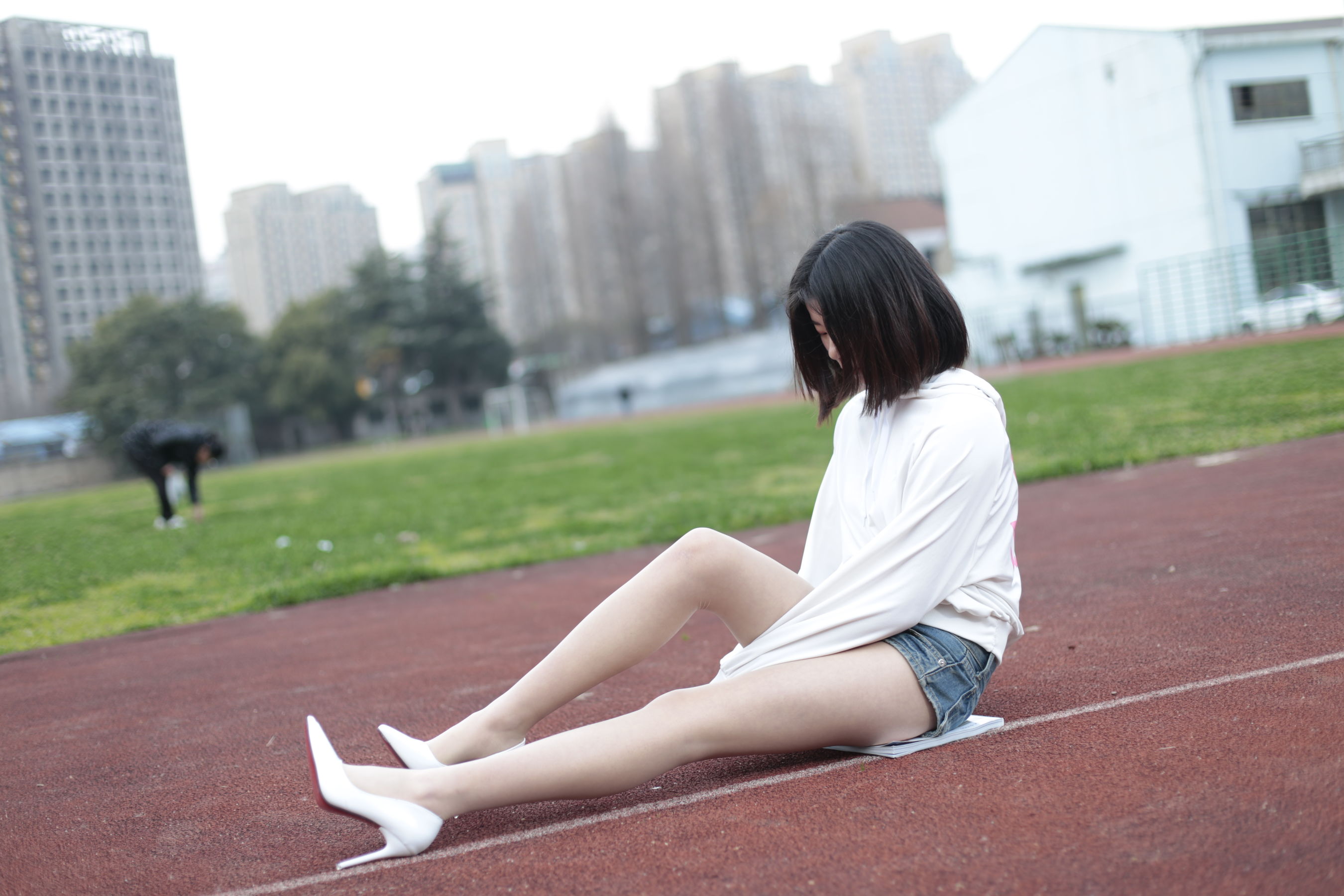 [奈丝] NO.034 喵璃 穿过运动场的青春气息_第1张