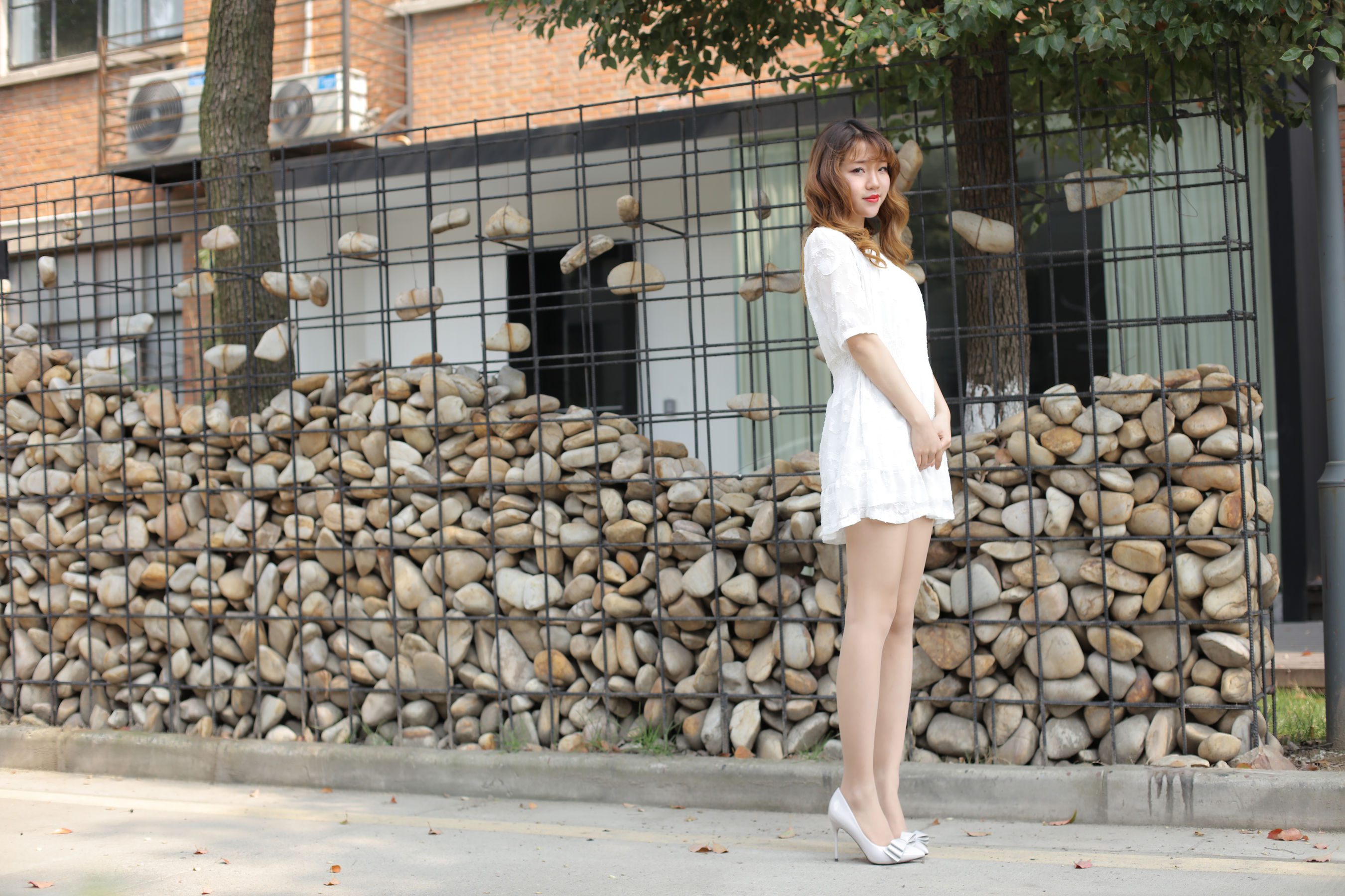 [奈丝] NO.048 高高 俏皮的蕾丝短裙_第1张