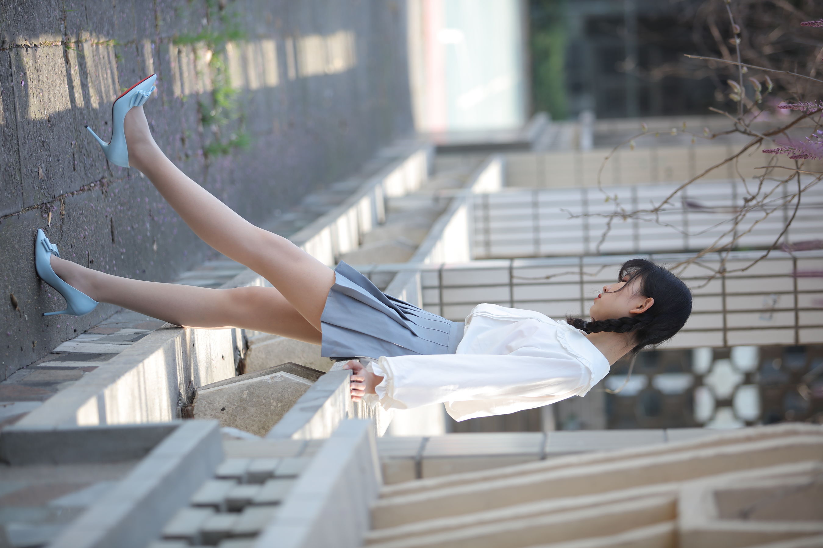 [奈丝] NO.049 小橙子 清纯呆萌的学妹_第1张