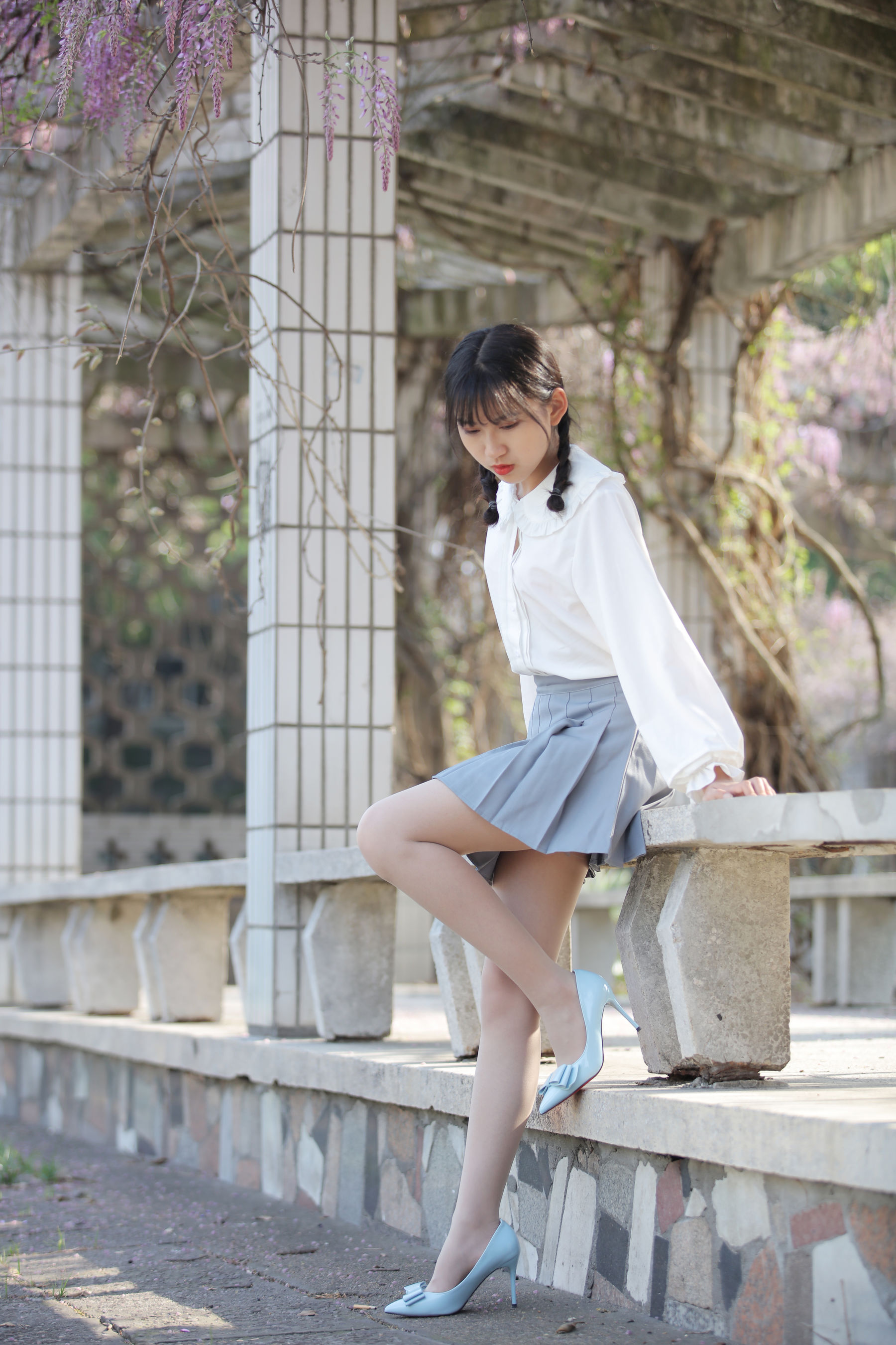 [奈丝] NO.049 小橙子 清纯呆萌的学妹_第5张