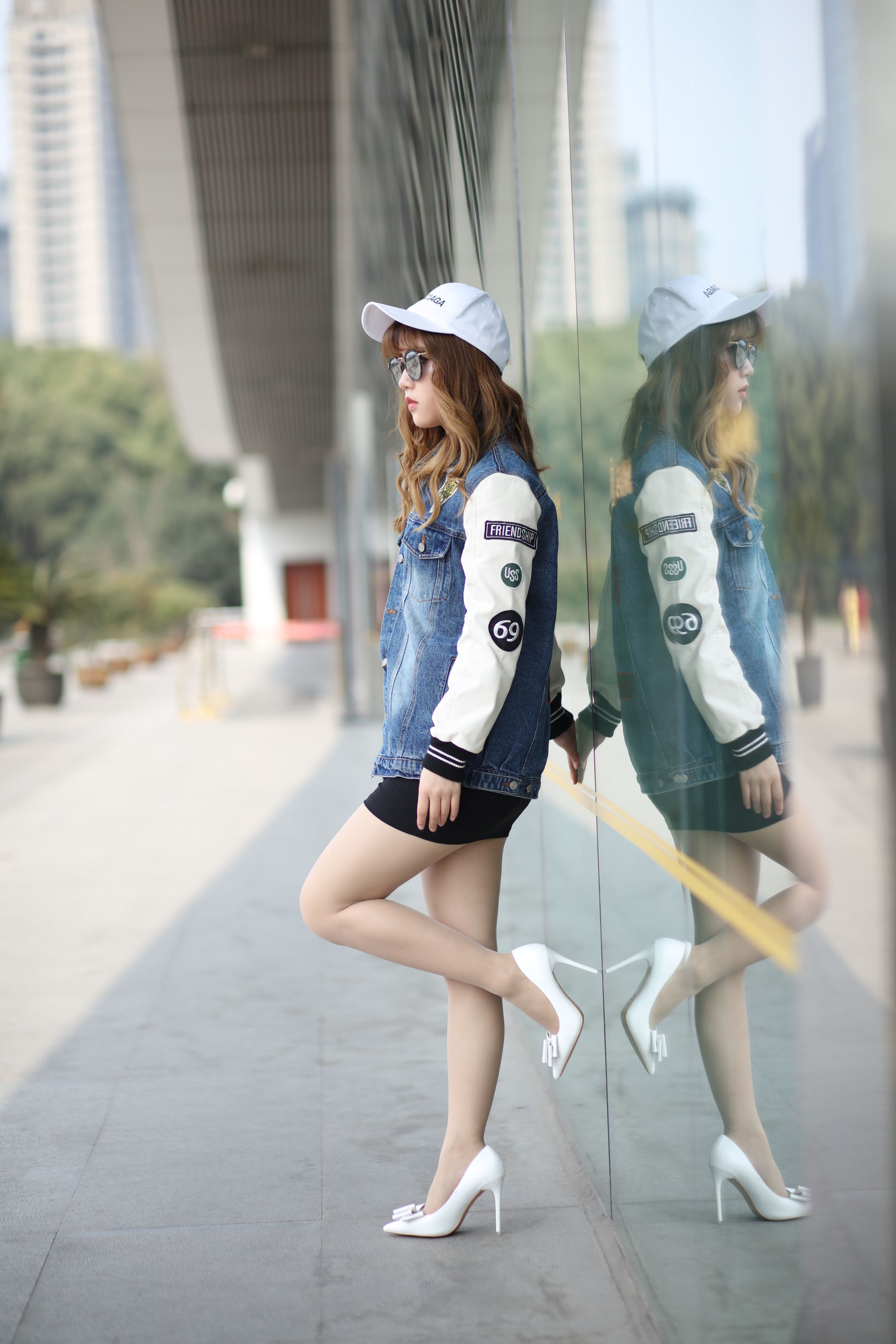 [奈丝] NO.093 高高 冷热都要露腿 不露是不可能的_第3张