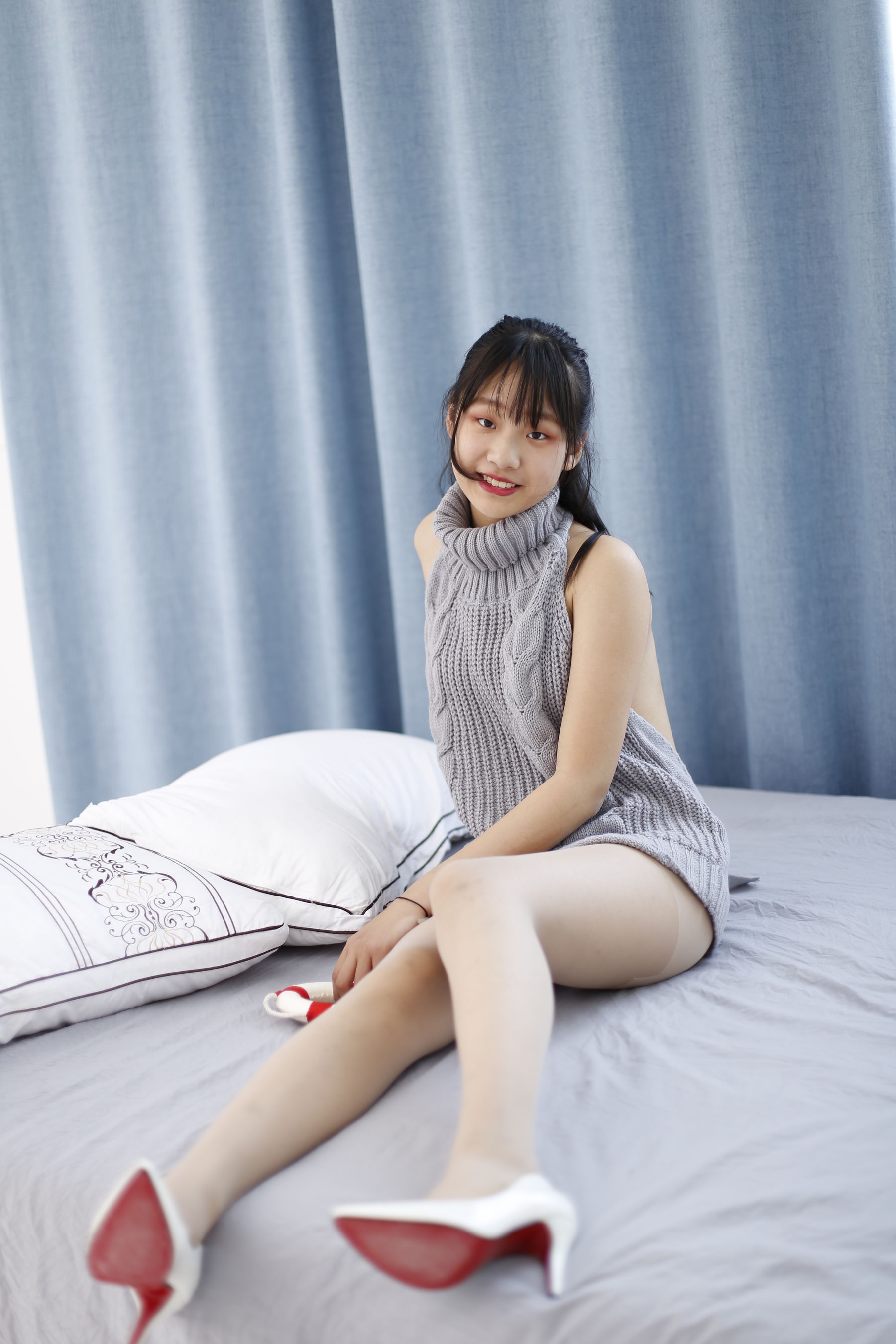 [奈丝] NO.098 蛋白粉 挂脖毛衣了解一下_第4张