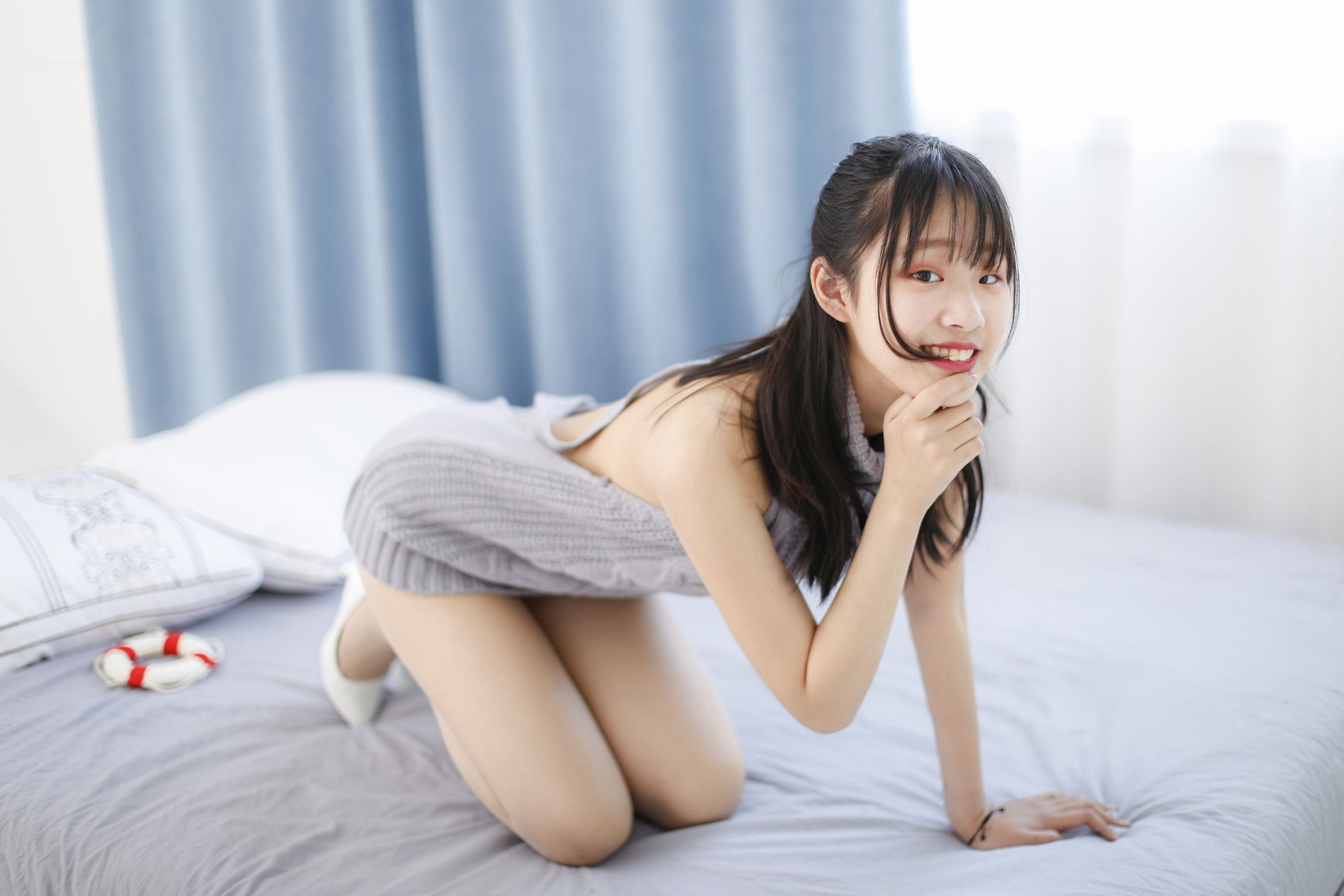 [奈丝] NO.098 蛋白粉 挂脖毛衣了解一下_第5张