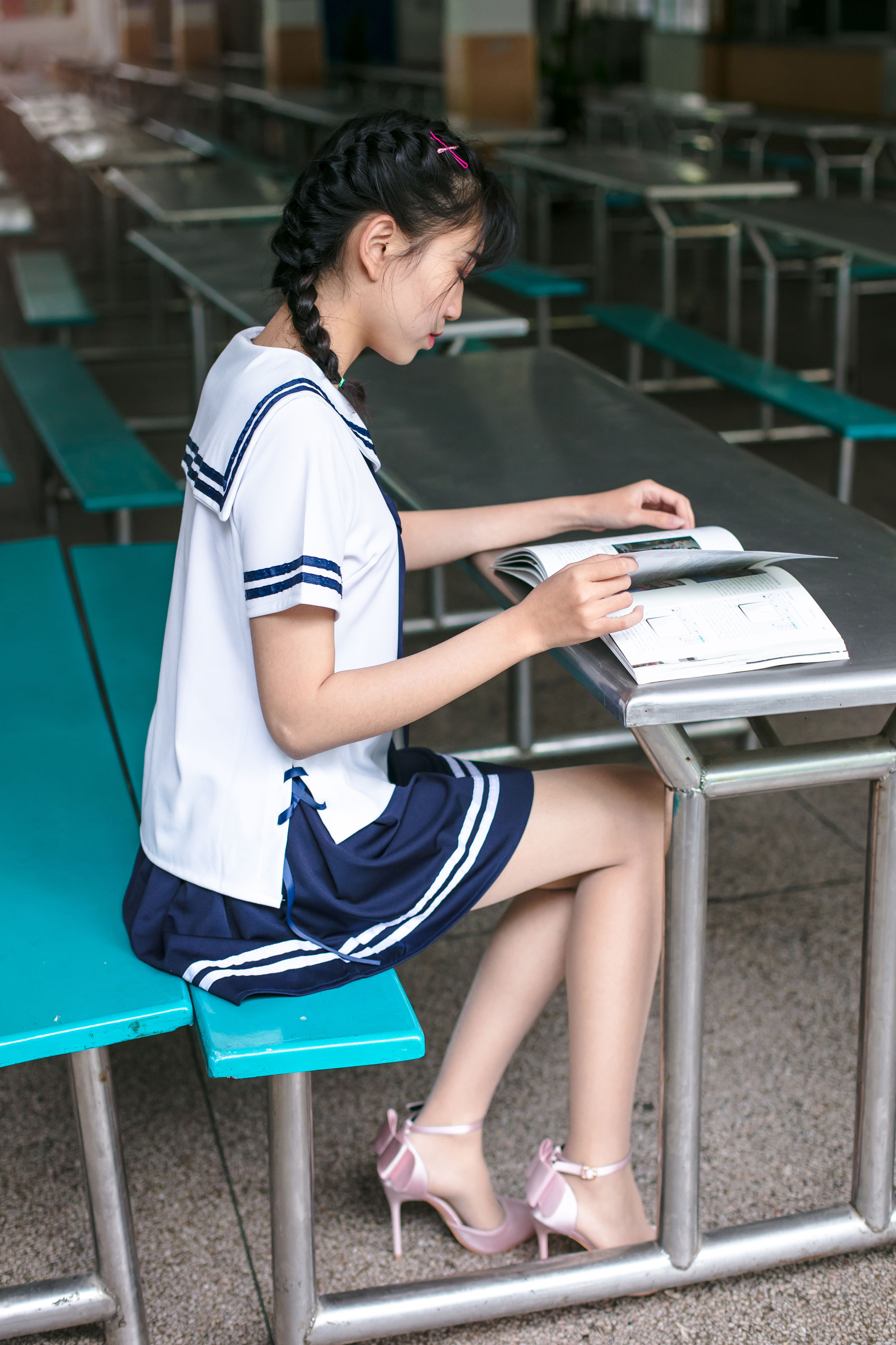 [奈丝] NO.099 小橙子 占座啦_第2张