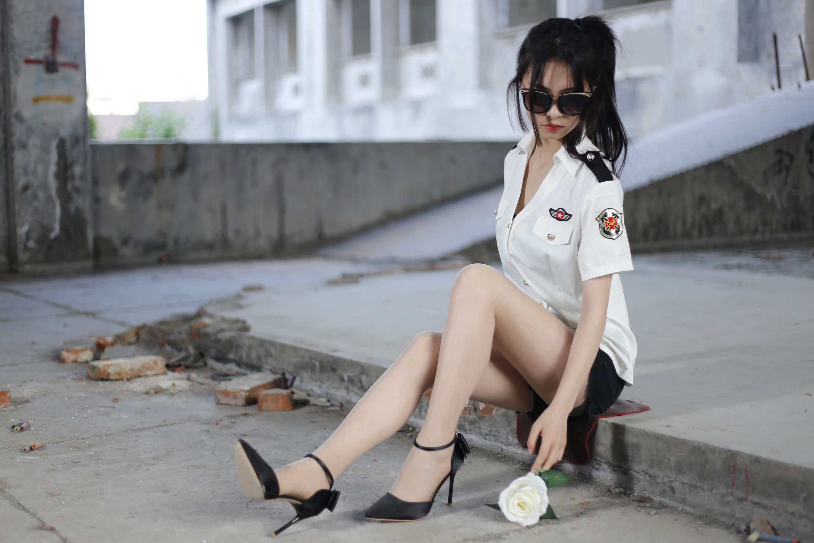 [奈丝] NO.123 小仙 怎么不好好穿鞋_第3张