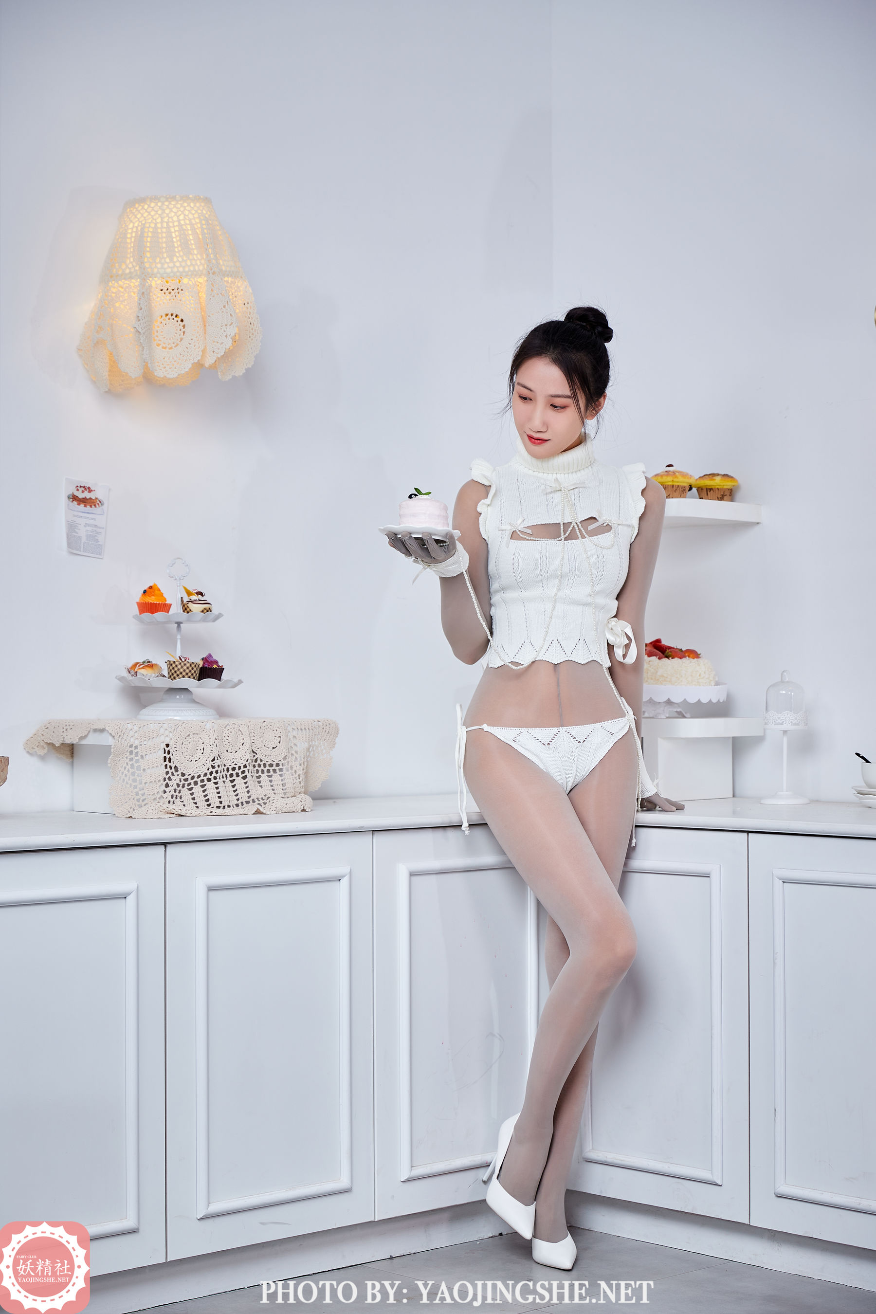 [妖精社YAOJINGSHE] B2107 思文 连身五指袜小公主_第5张