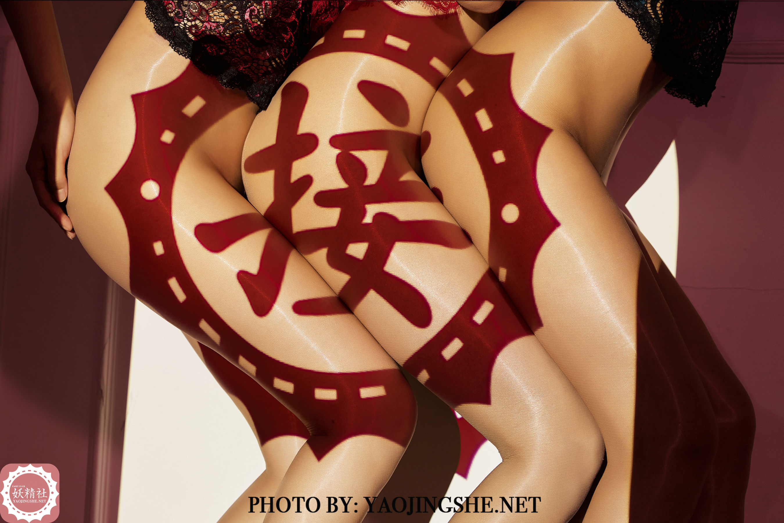 [妖精社YAOJINGSHE] T2003 唐飞飞&苏伟&爱优蜜 光影美丝_第3张