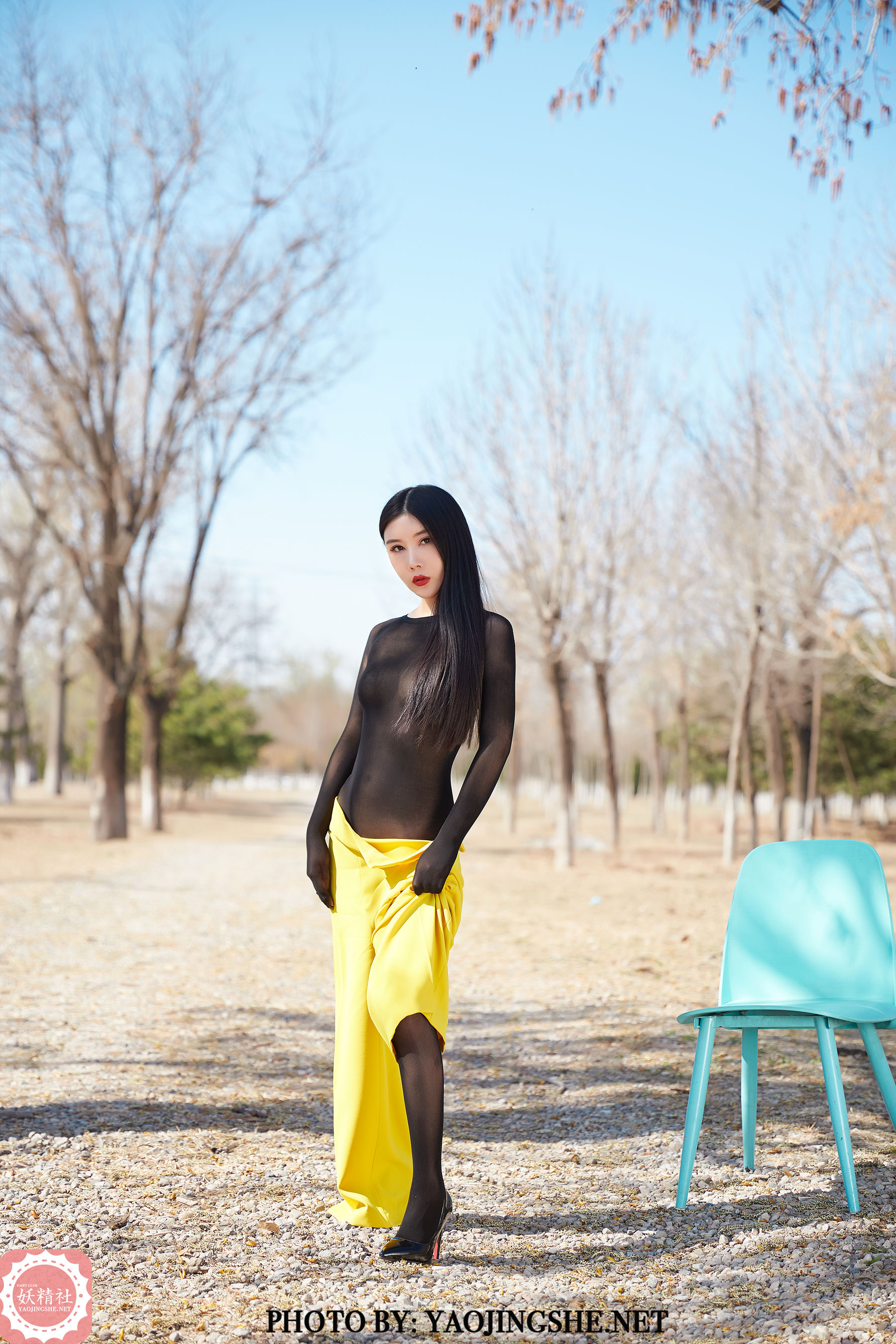 [妖精社YAOJINGSHE] T2012 美琪老师傅 小路上全包行走_第1张