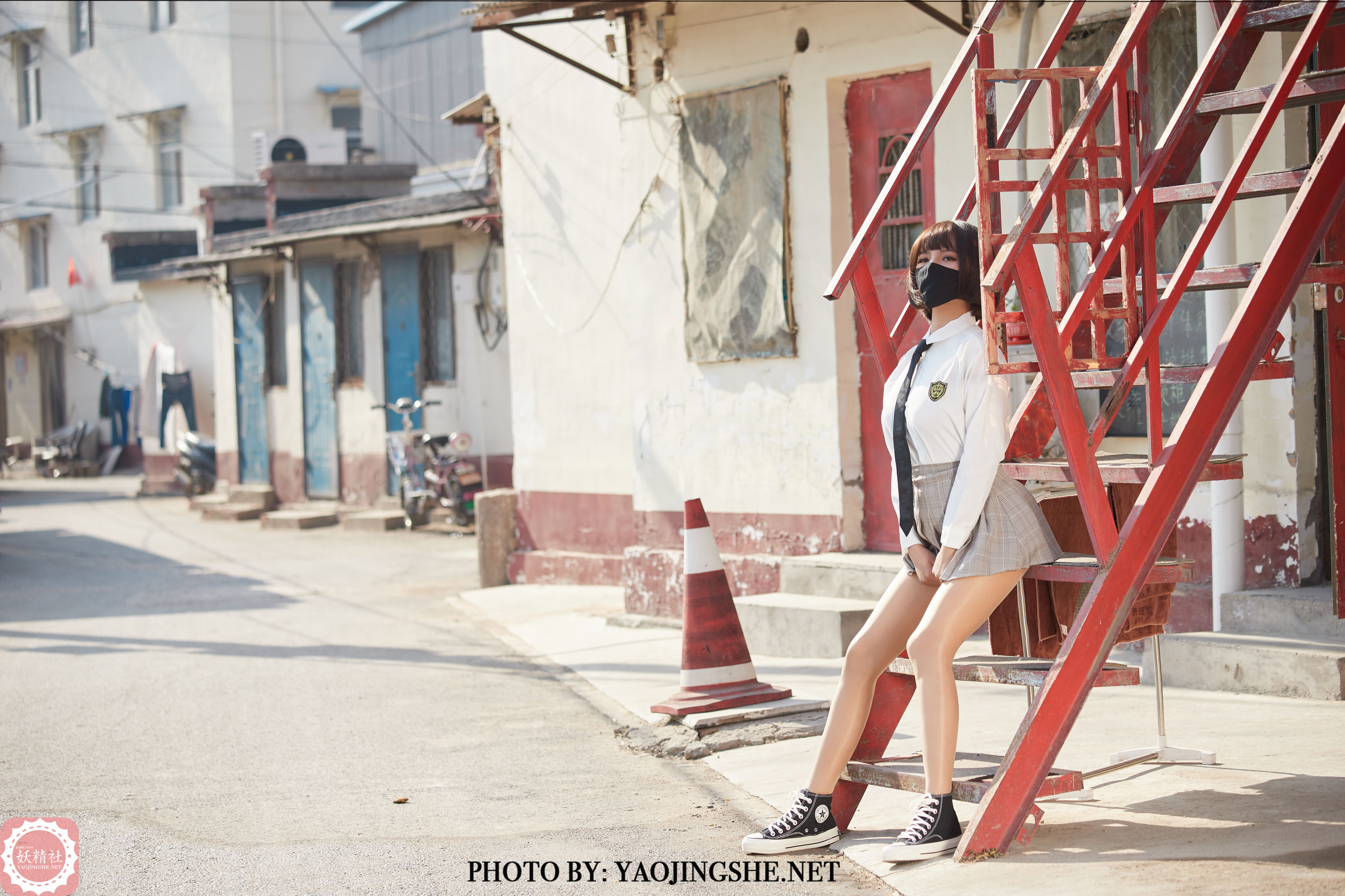 [妖精社YAOJINGSHE] T2123 唐飞飞 胡同里的学妹_第3张