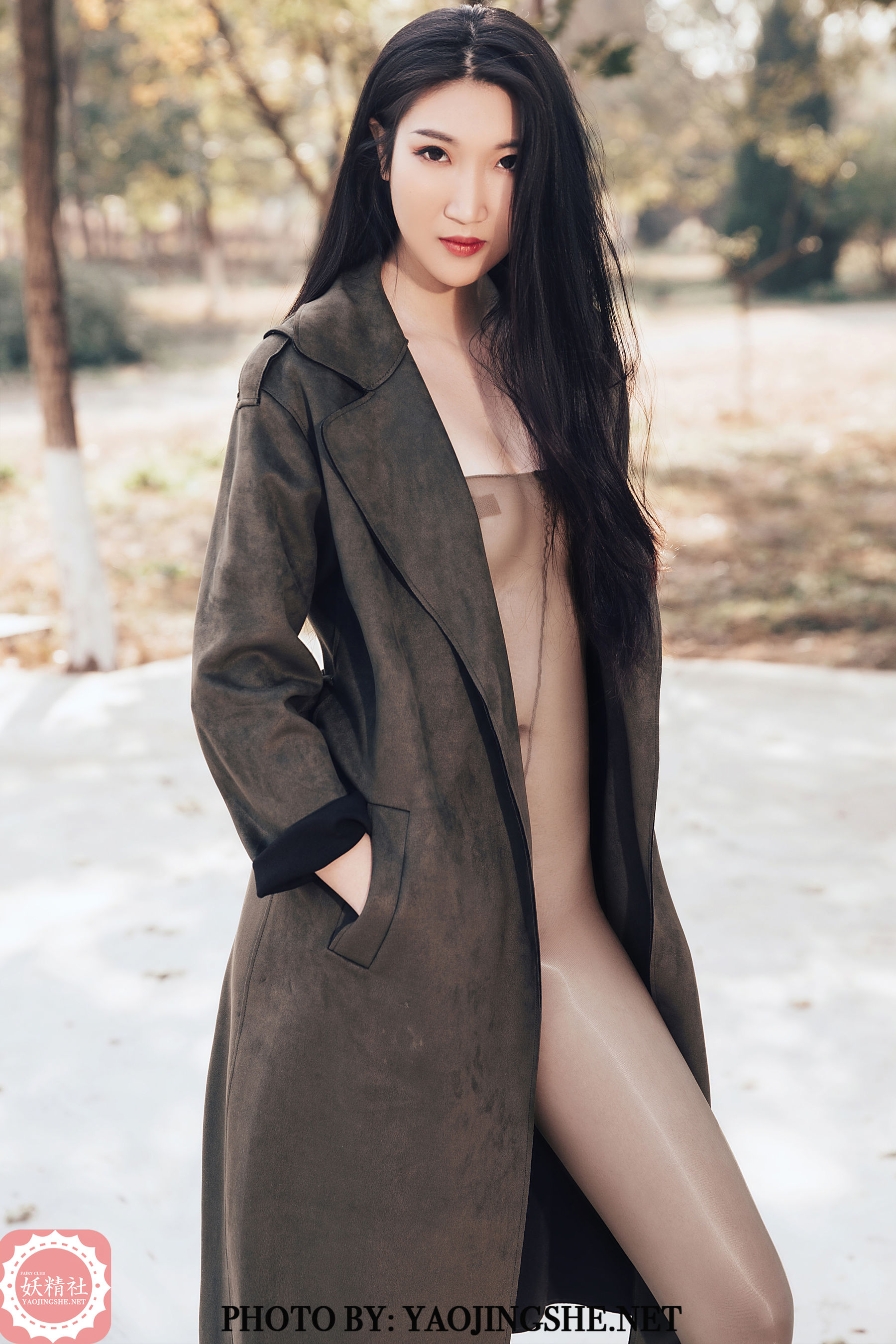 [妖精社YAOJINGSHE] V2004 苏玮 林中美丝_第2张