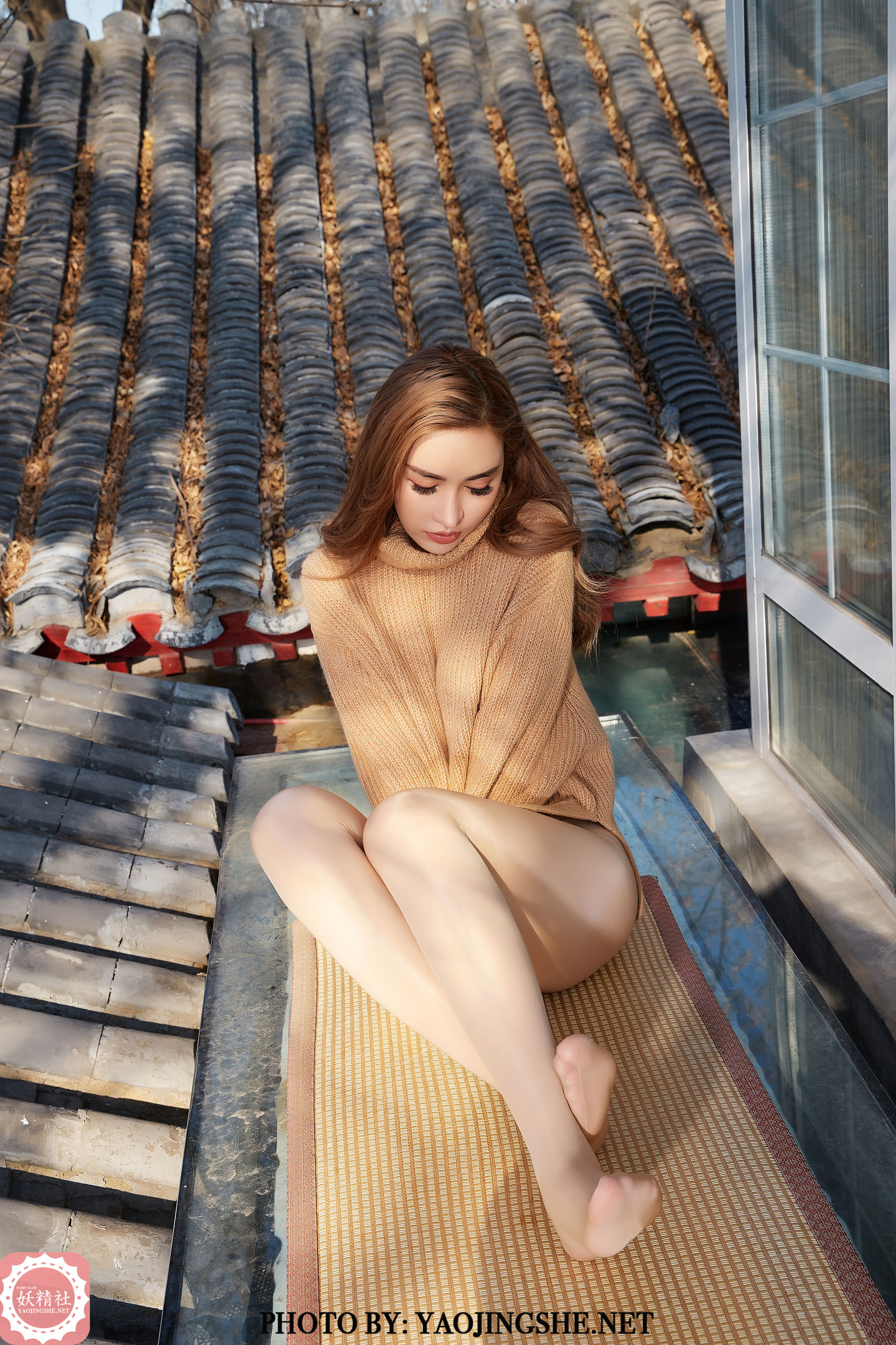 [妖精社YAOJINGSHE] V2010 萱萱 胡同里的单车_第1张