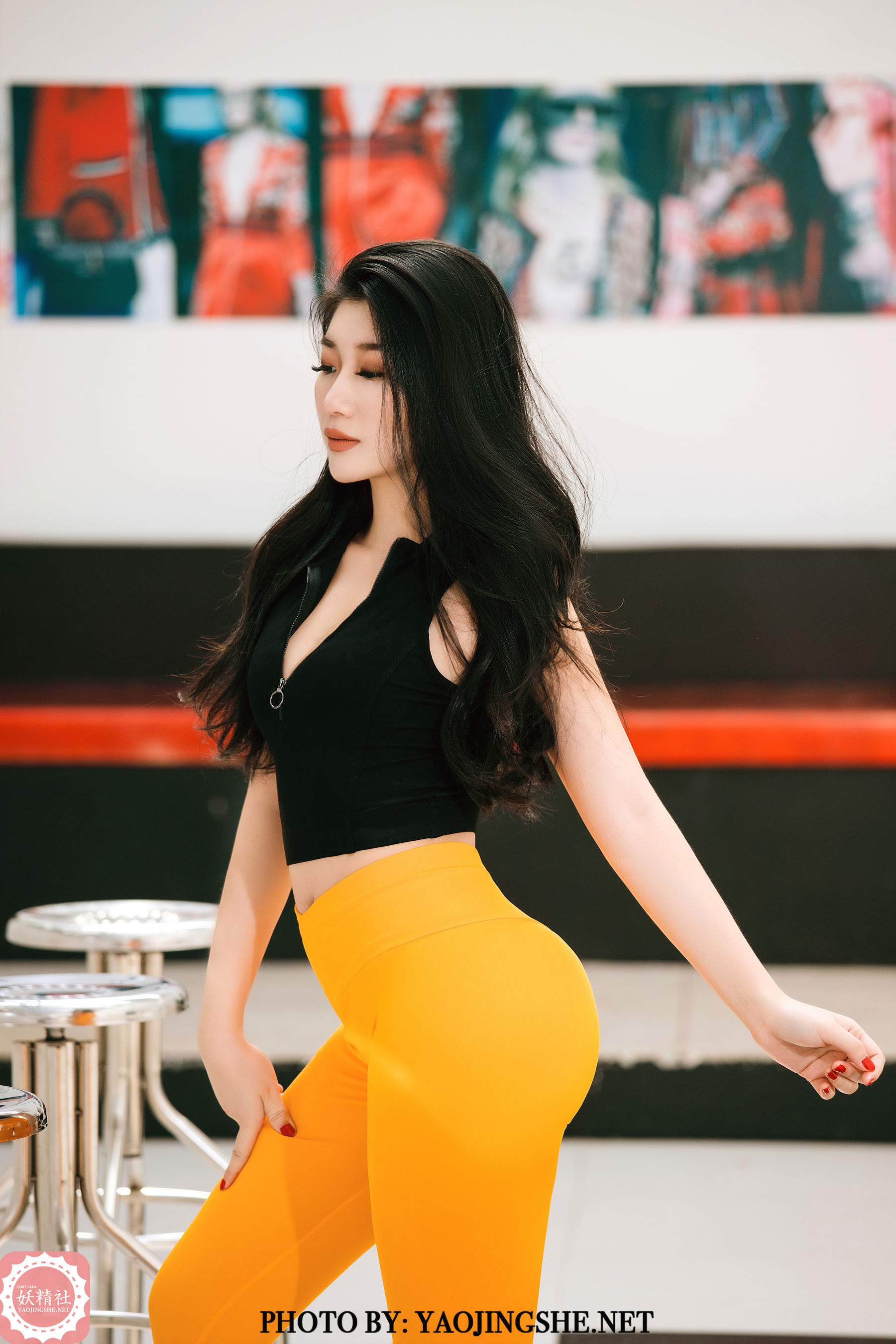 [妖精社YAOJINGSHE] V2012 秋韵 健身蜜桃_第5张