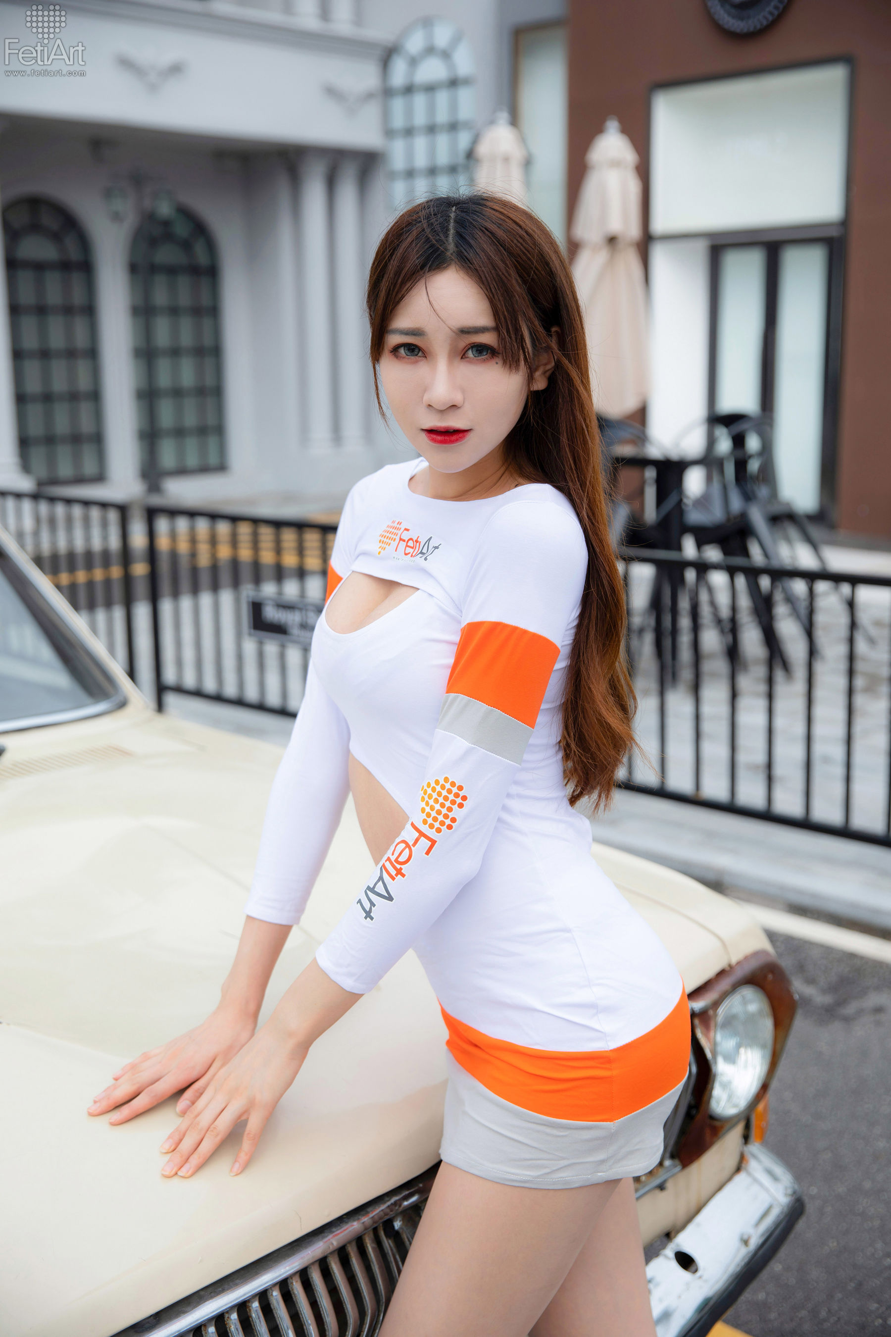 [尚物集FetiArt] No.043 Racing Beauty MODEL-Tracy_第4张