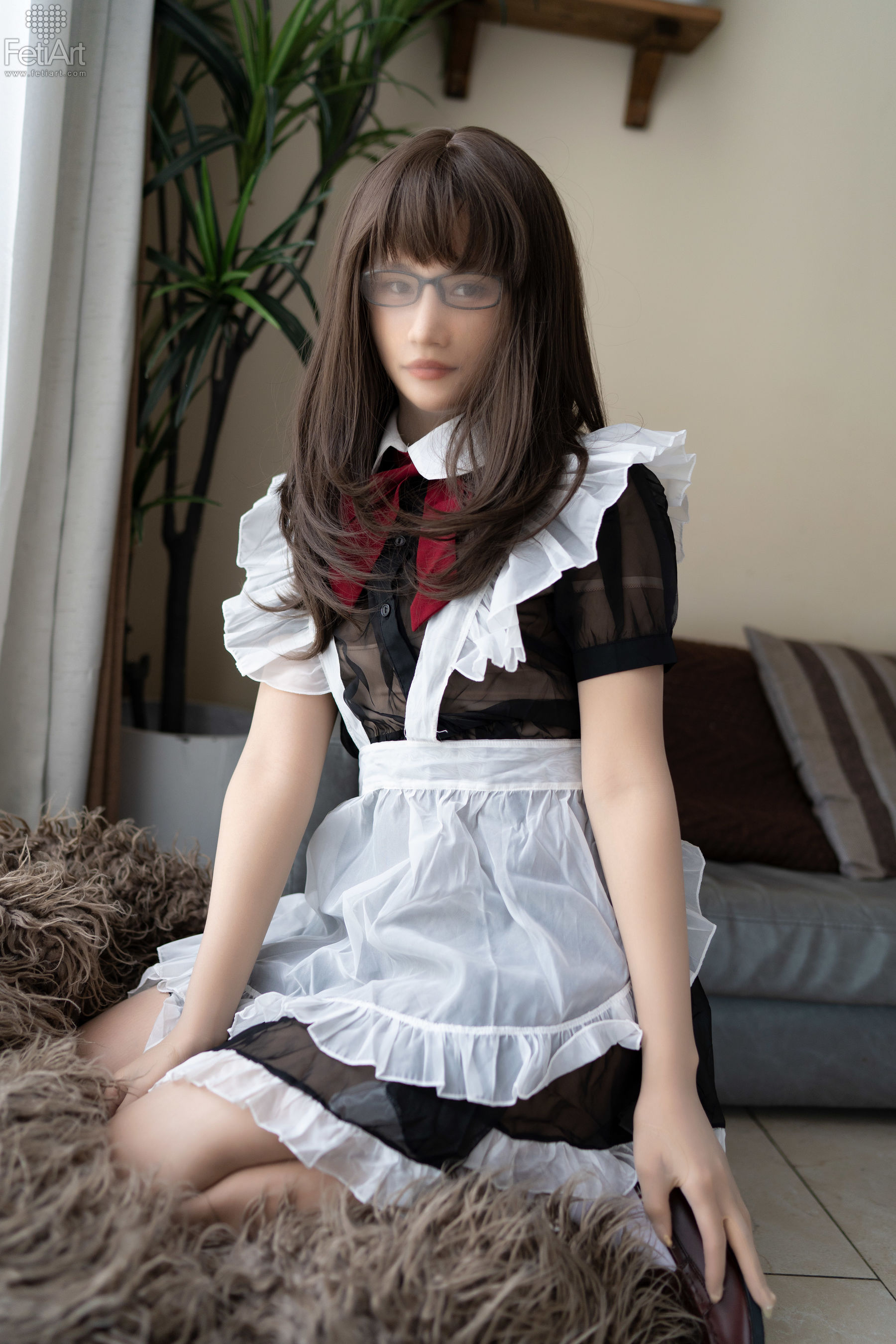 [尚物集FetiArt] No.048 Pantyhose Encasement Maid MODEL-Jasmine_第5张