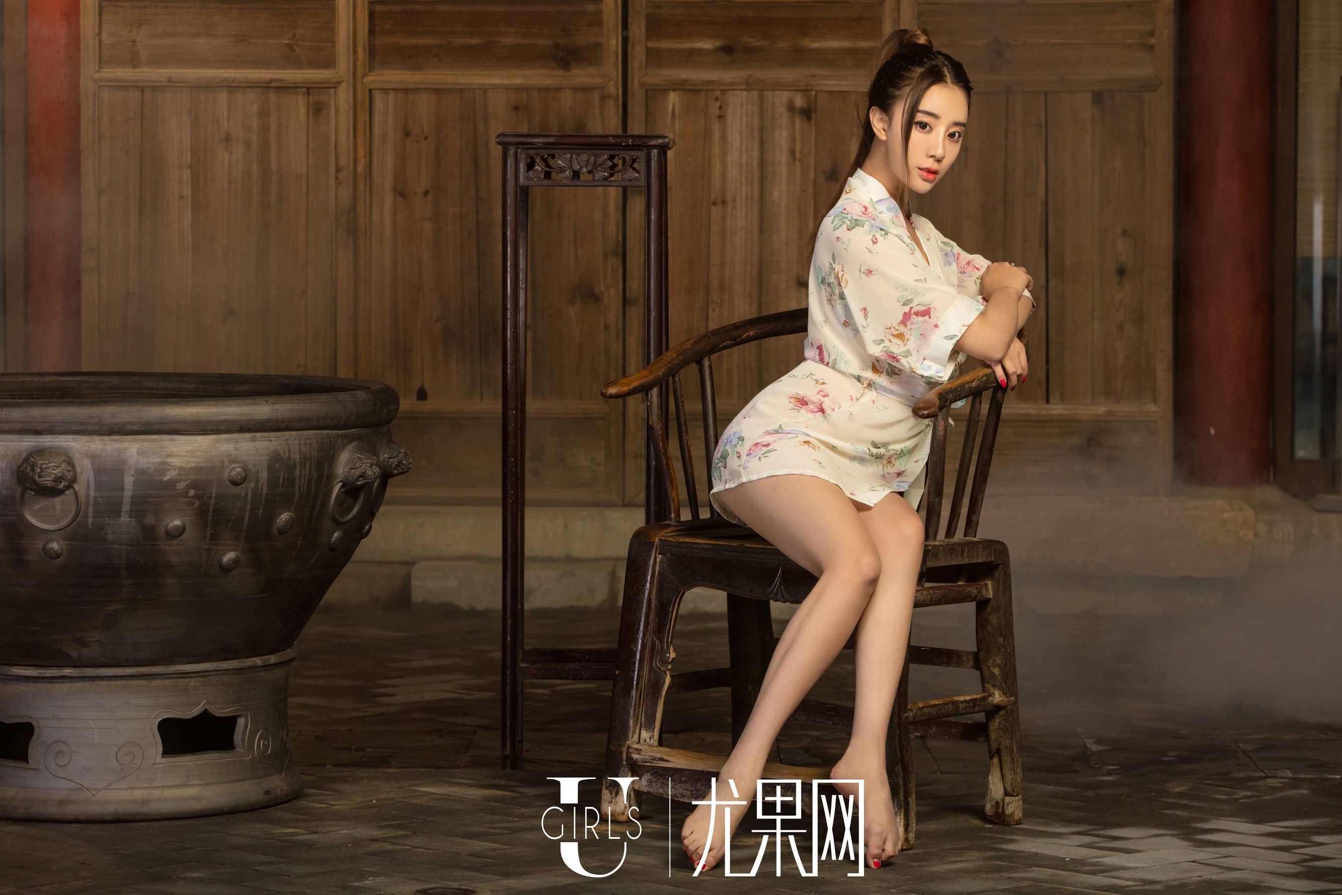 赵智妍&筱慧《春花秋月何时了》 [尤果Ugirls] T027_第1张