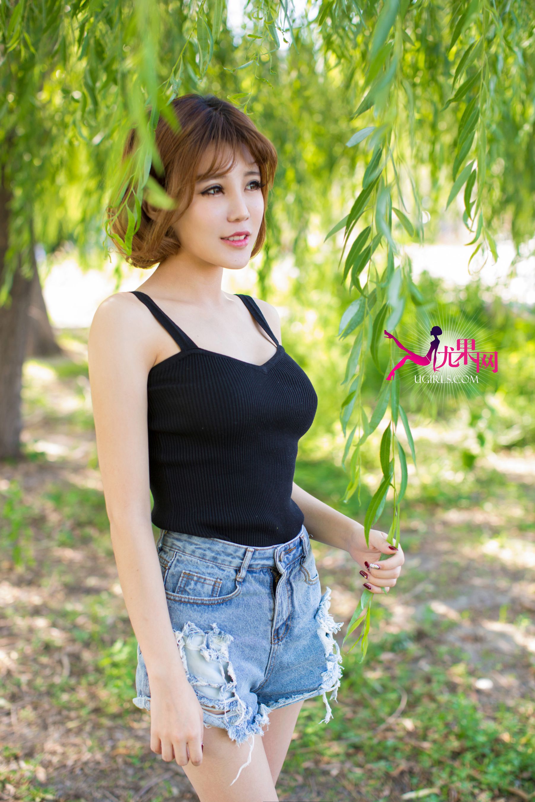 Alin《阳光边缘 明媚笑脸》 [尤果网Ugirls] U100_第1张