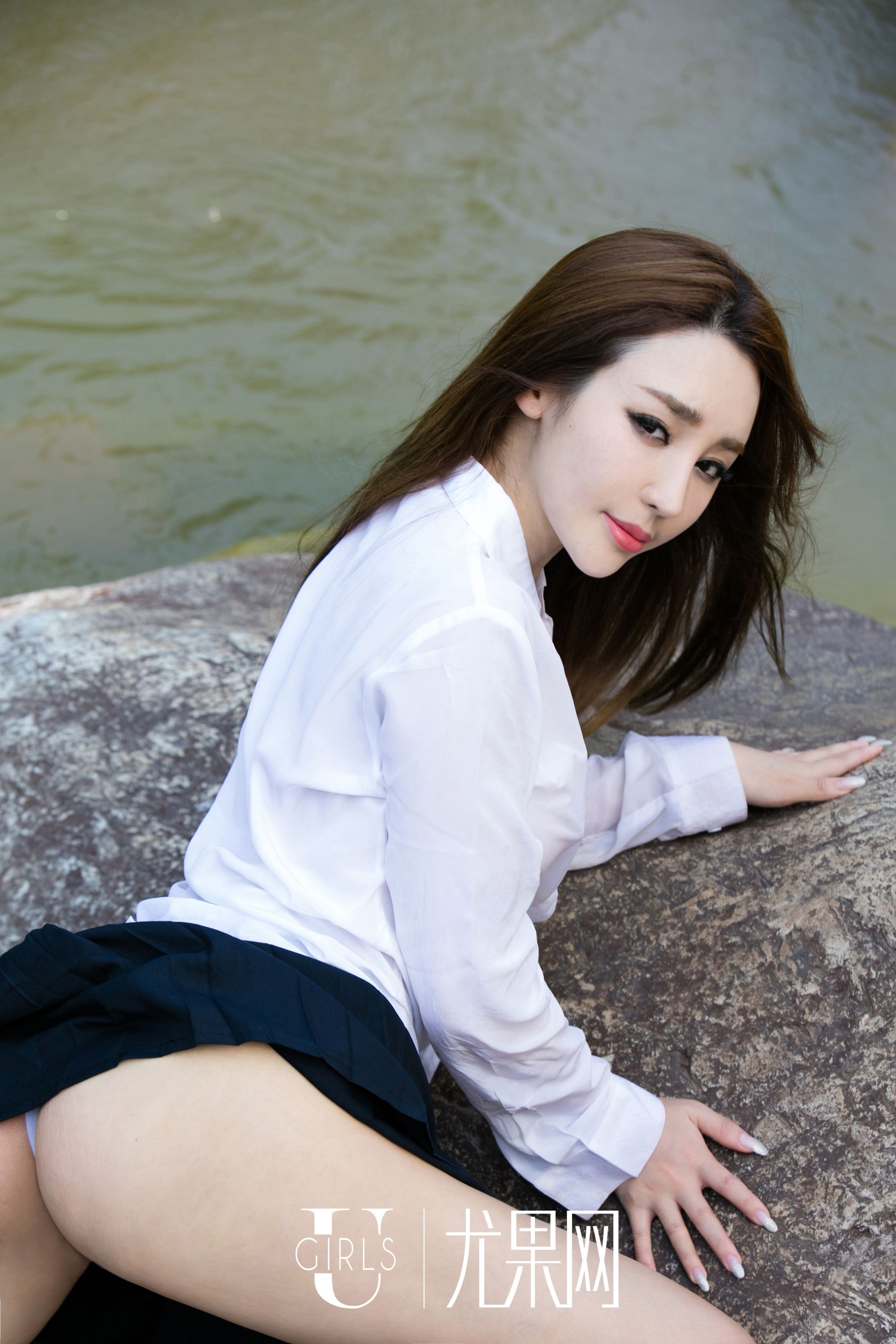 [尤果网Ugirls] U192 溪甜《山泉少女》_第3张