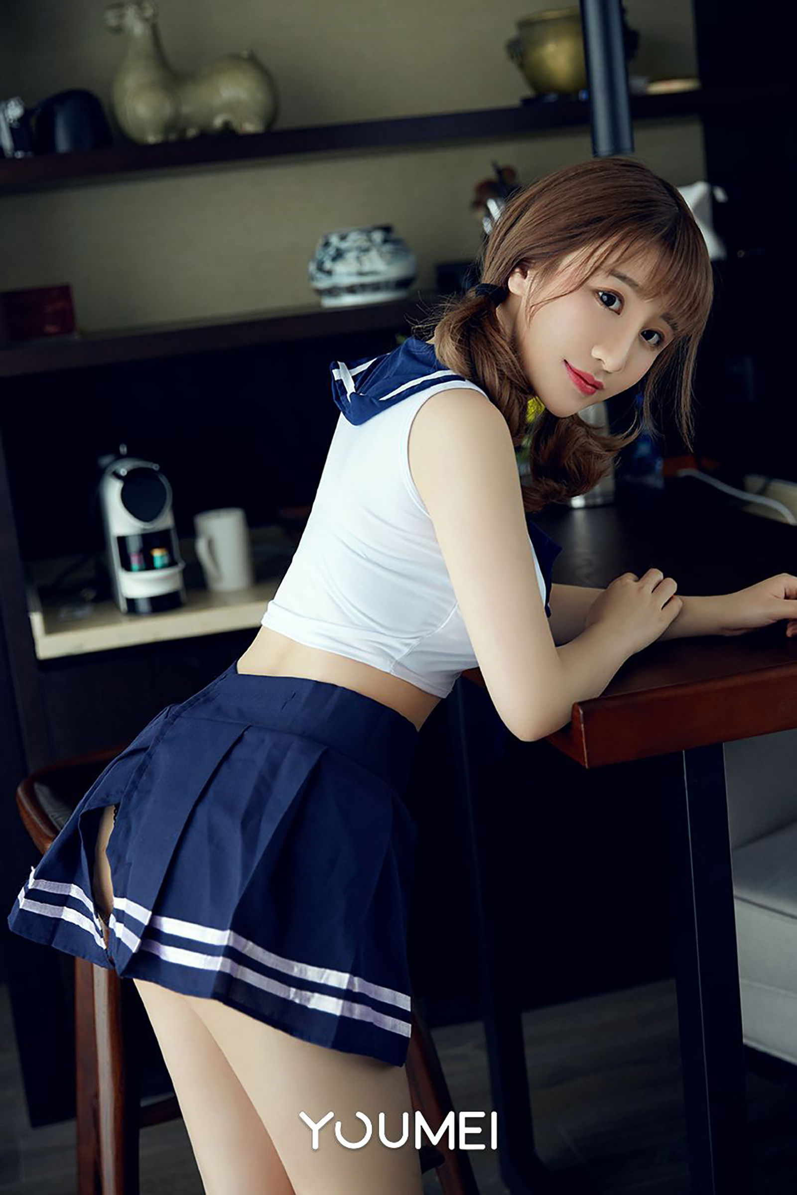 [尤美YouMei] Vol.066 绯月樱-Cherry 学妹の情窦初开_第5张