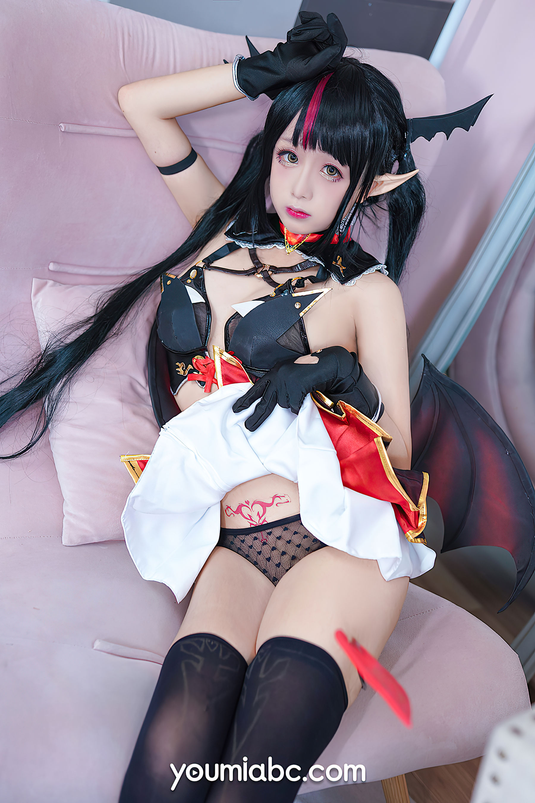 [尤蜜YouMi]  奶泡娇 -  萝蓓莉雅_第3张