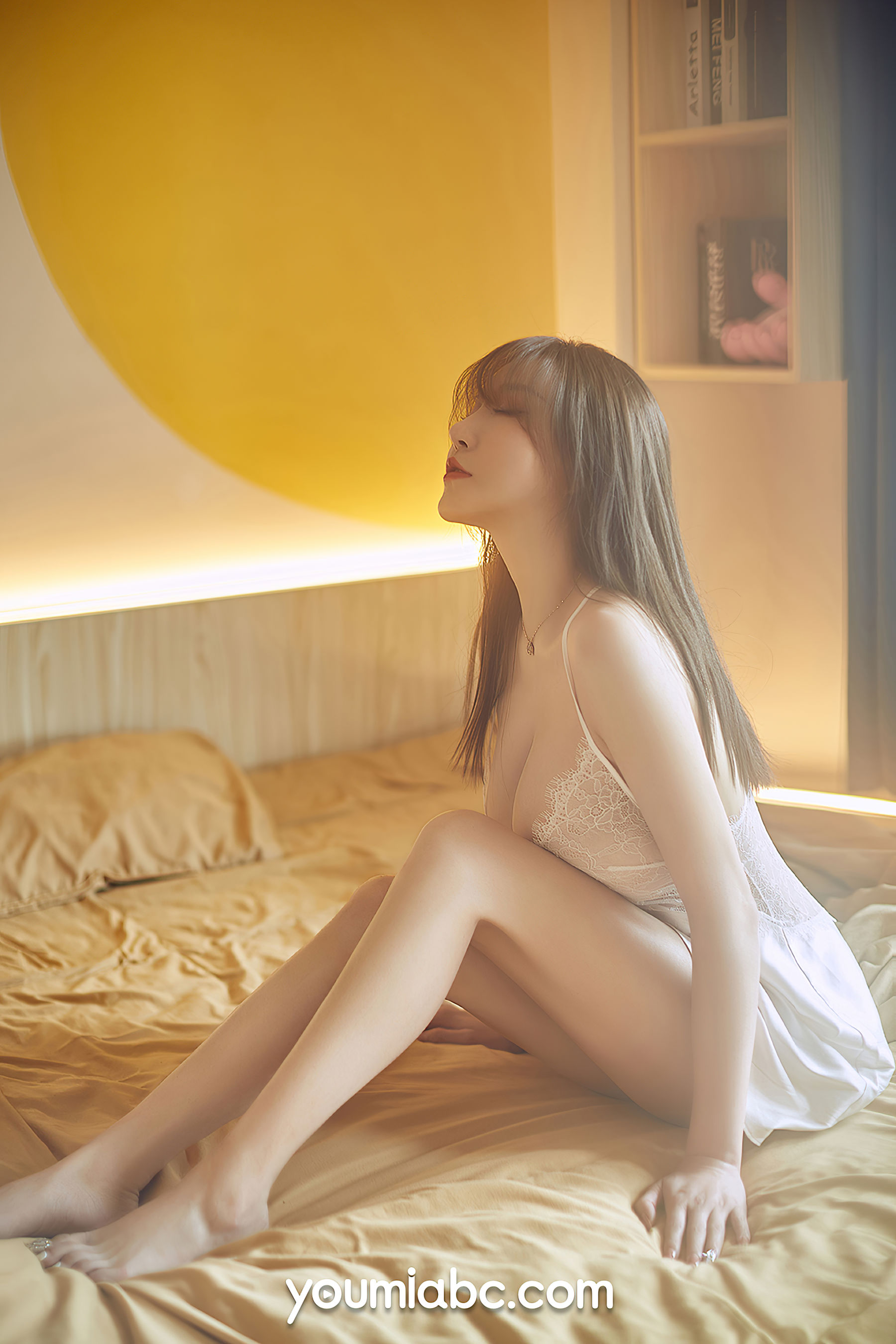 [尤蜜YouMi]  费若拉 - 时光之春色_第4张