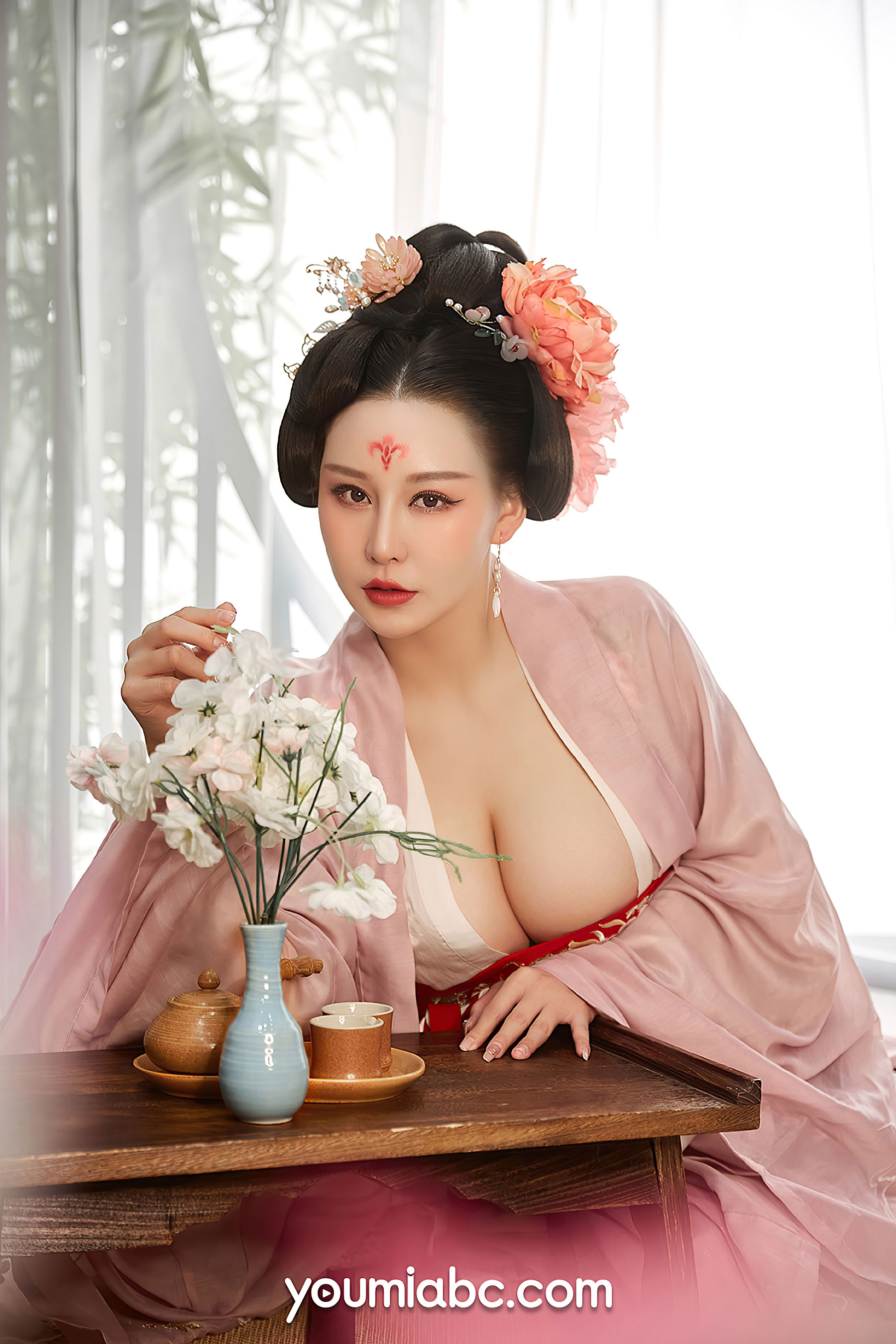 [尤蜜YouMiabc]  费若拉 宫廷仕女图_第5张