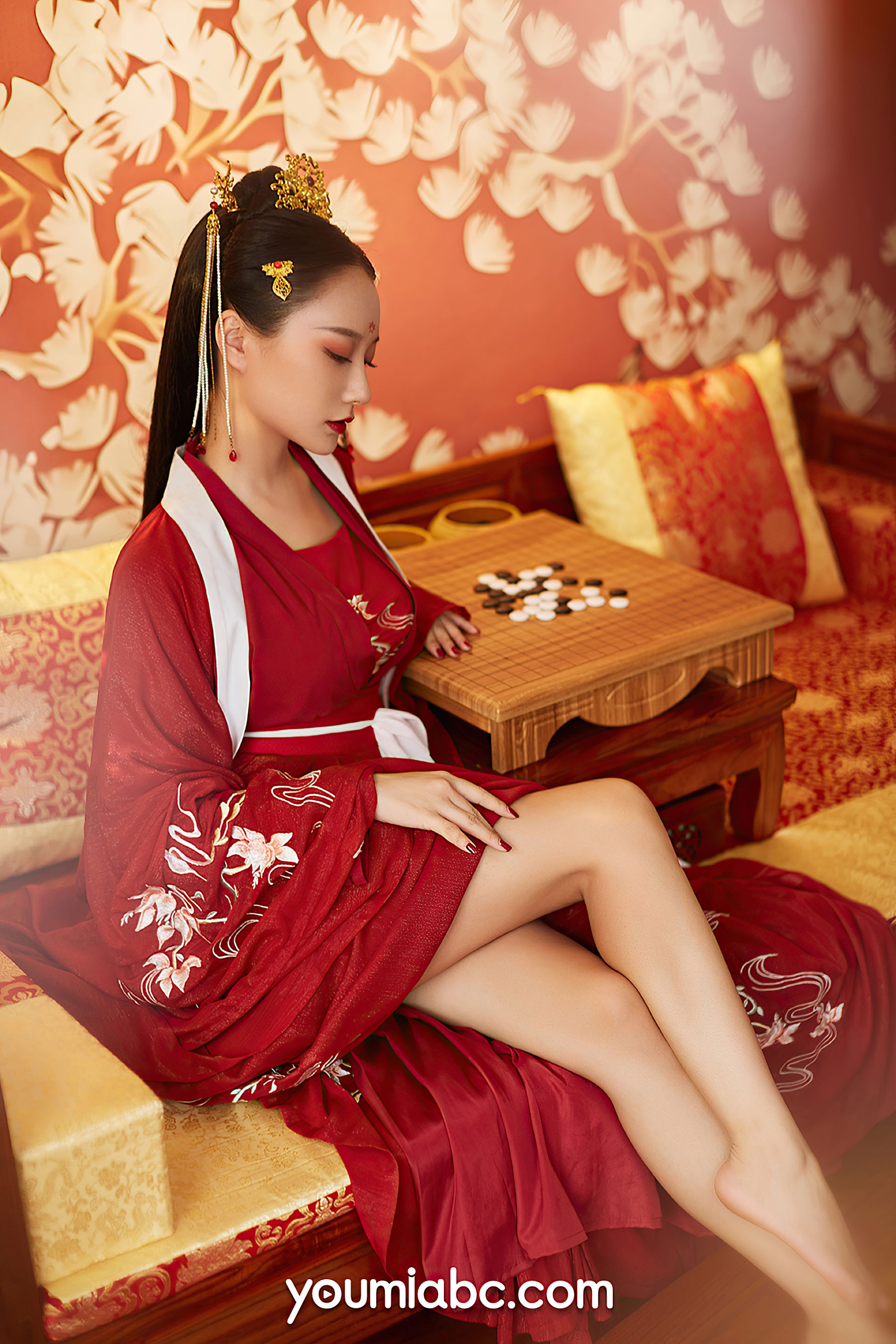 [尤蜜YouMiabc]  何嘉颖 盛世红颜_第3张